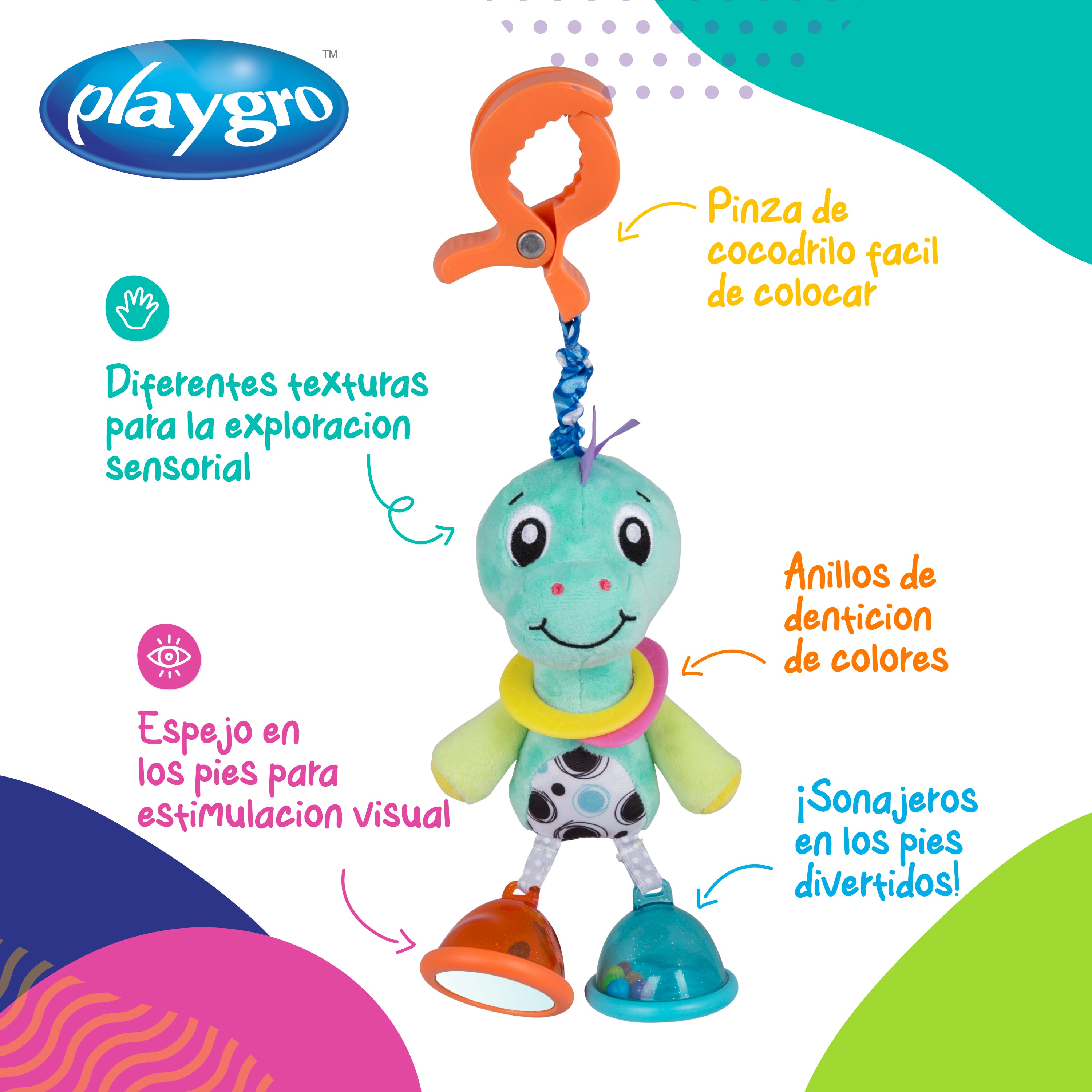Playgro Dingly Dangly Denny Dino