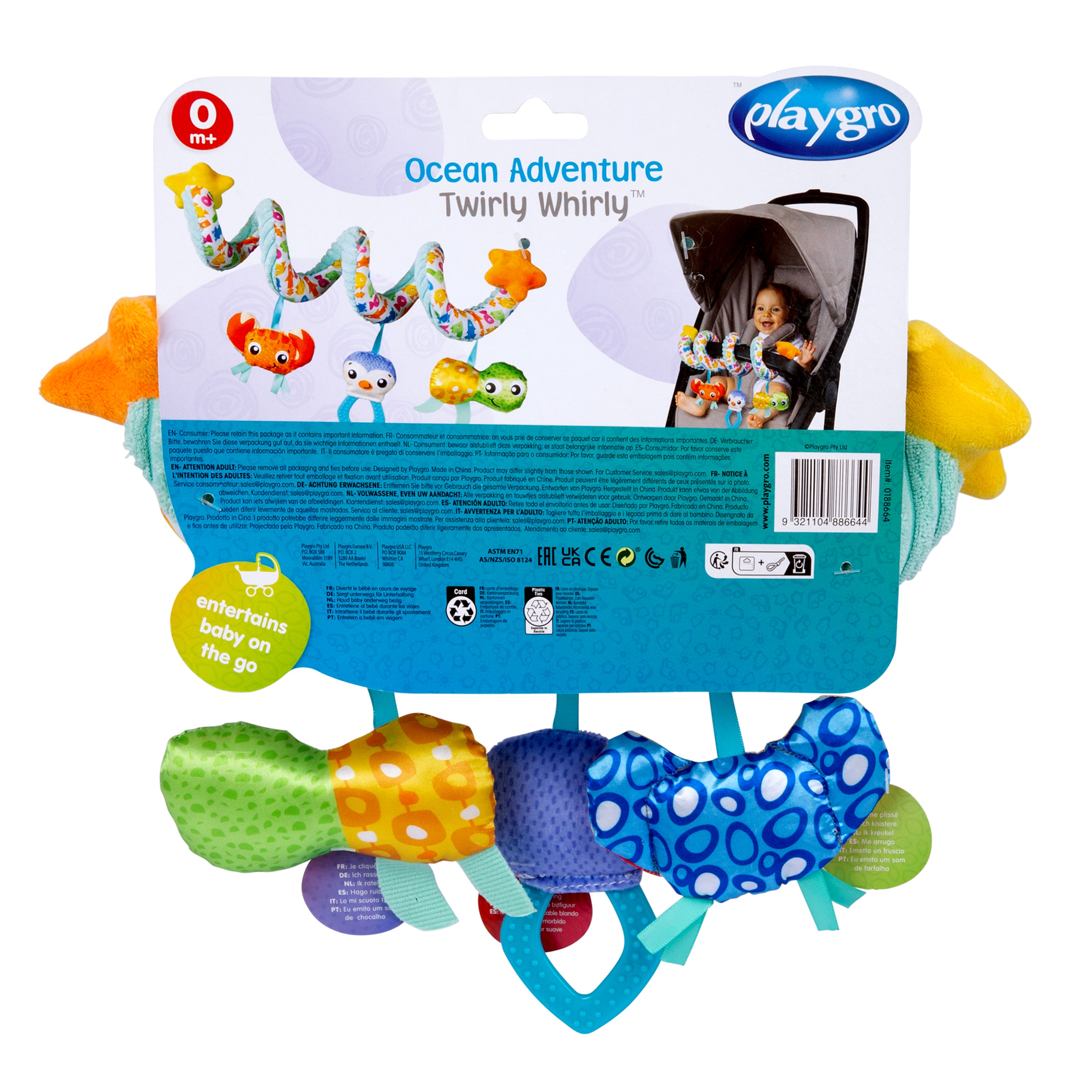 Playgro Ocean Adventure Twirly Whirly