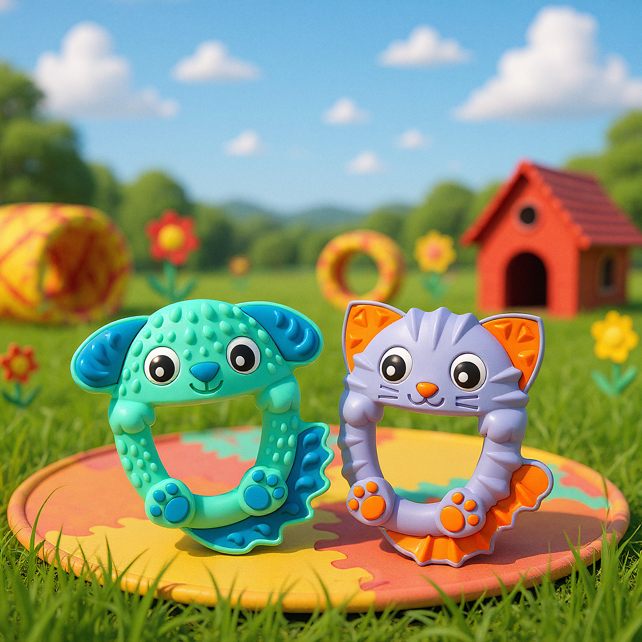Playgro Soothe and Chew Silicone Teethers