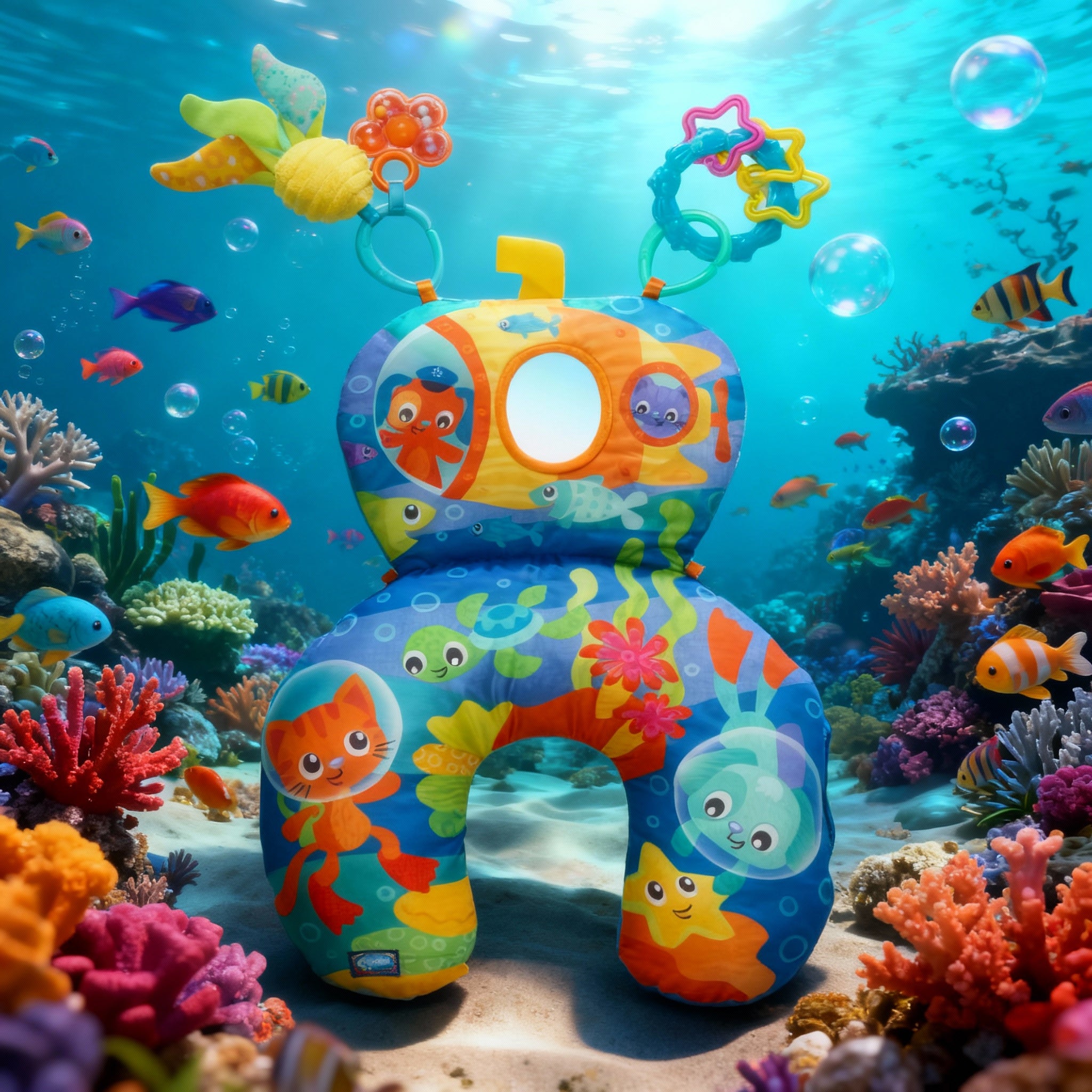 Playgro Ocean Adventure Tummy Pillow