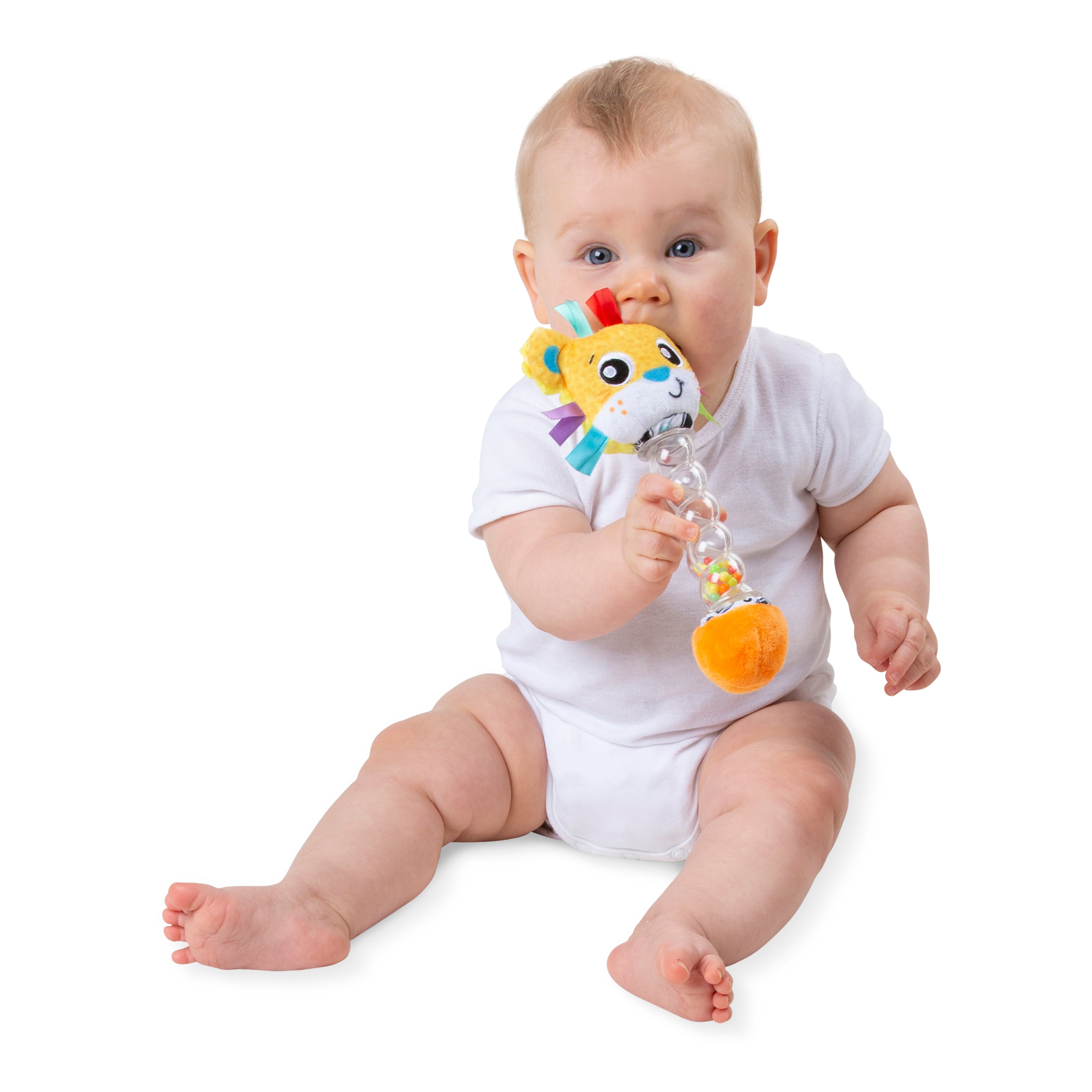 Playgro Safari Shaker Rain Rattle Stick