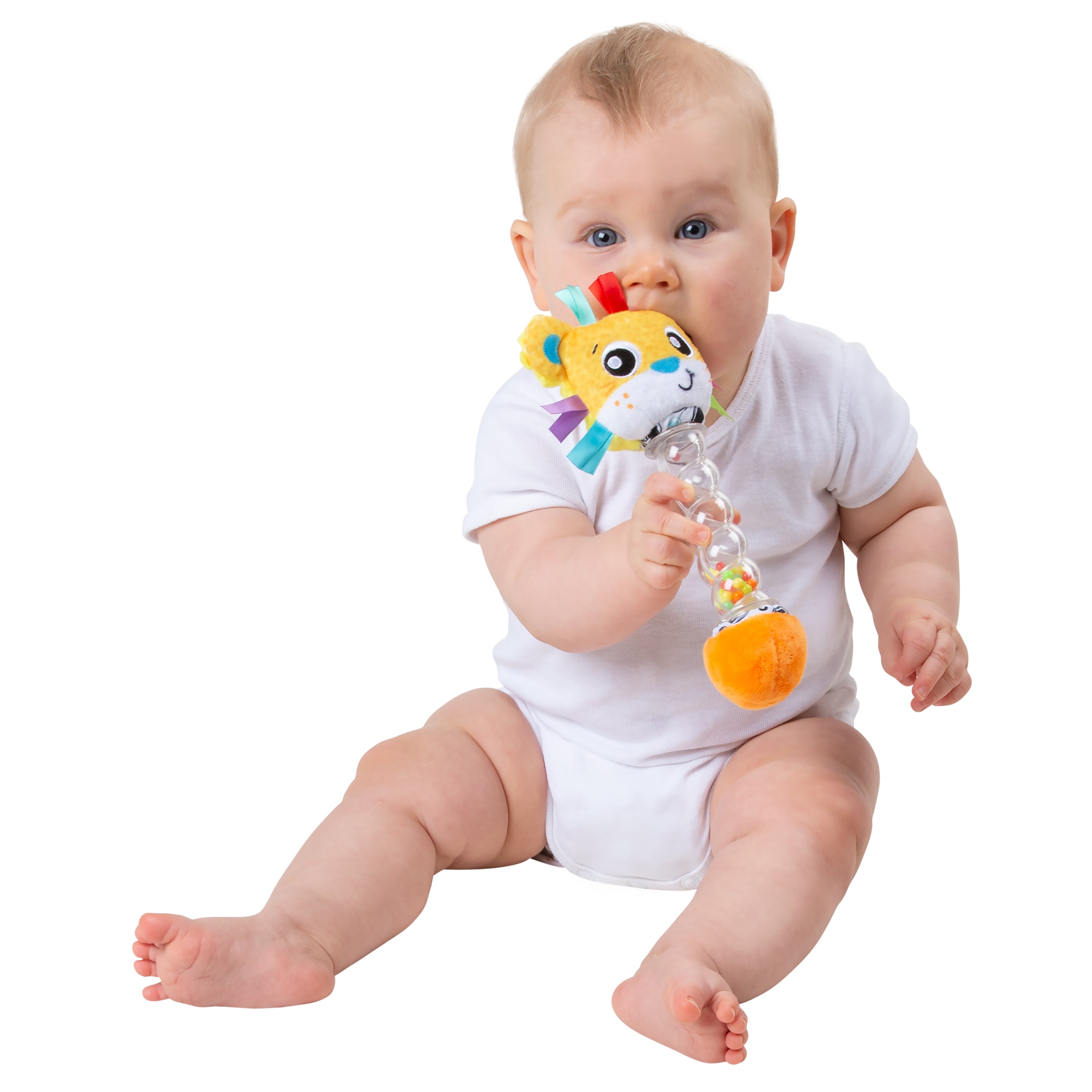 Playgro Safari Shaker Rain Rattle Stick