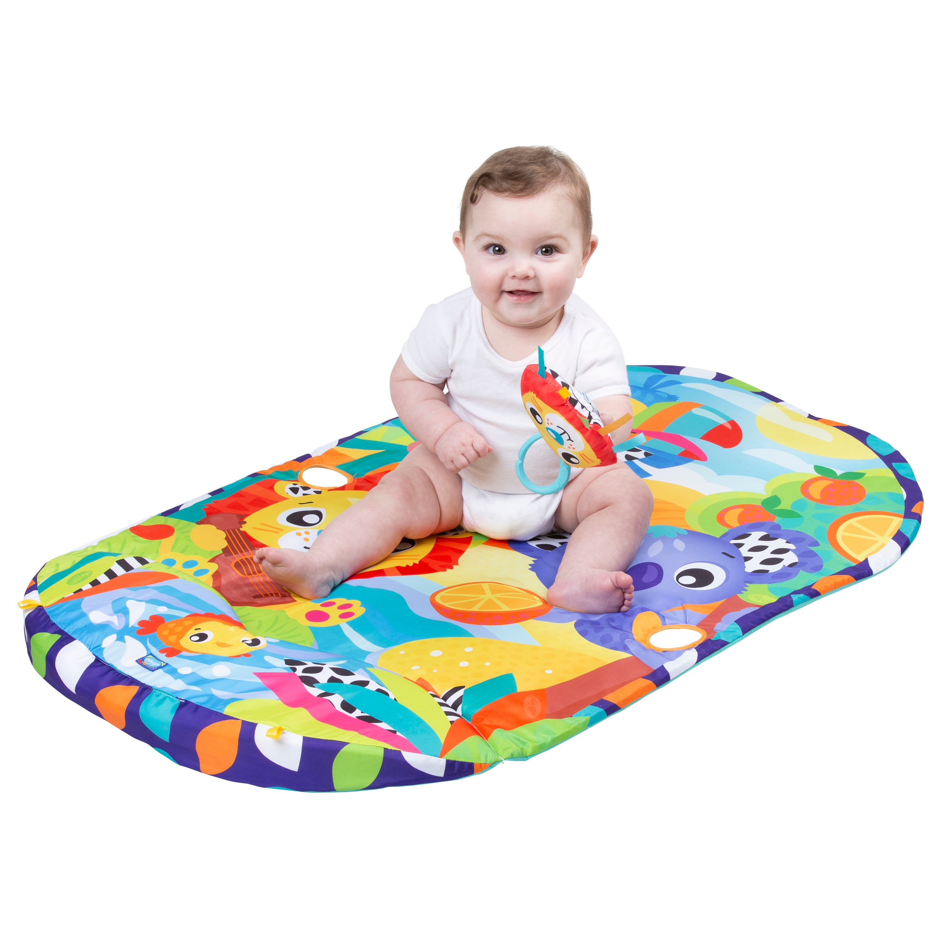 Playgro Cozy Oasis Tummy Time Gym