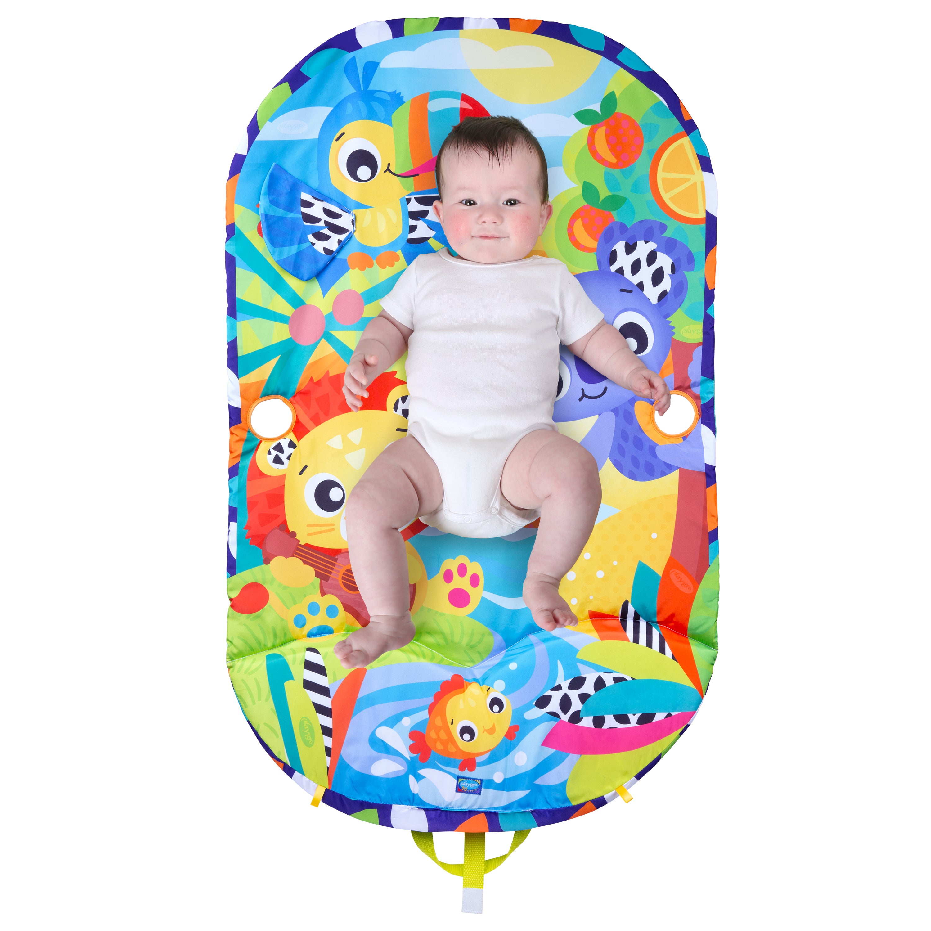Playgro Cozy Oasis Tummy Time Gym