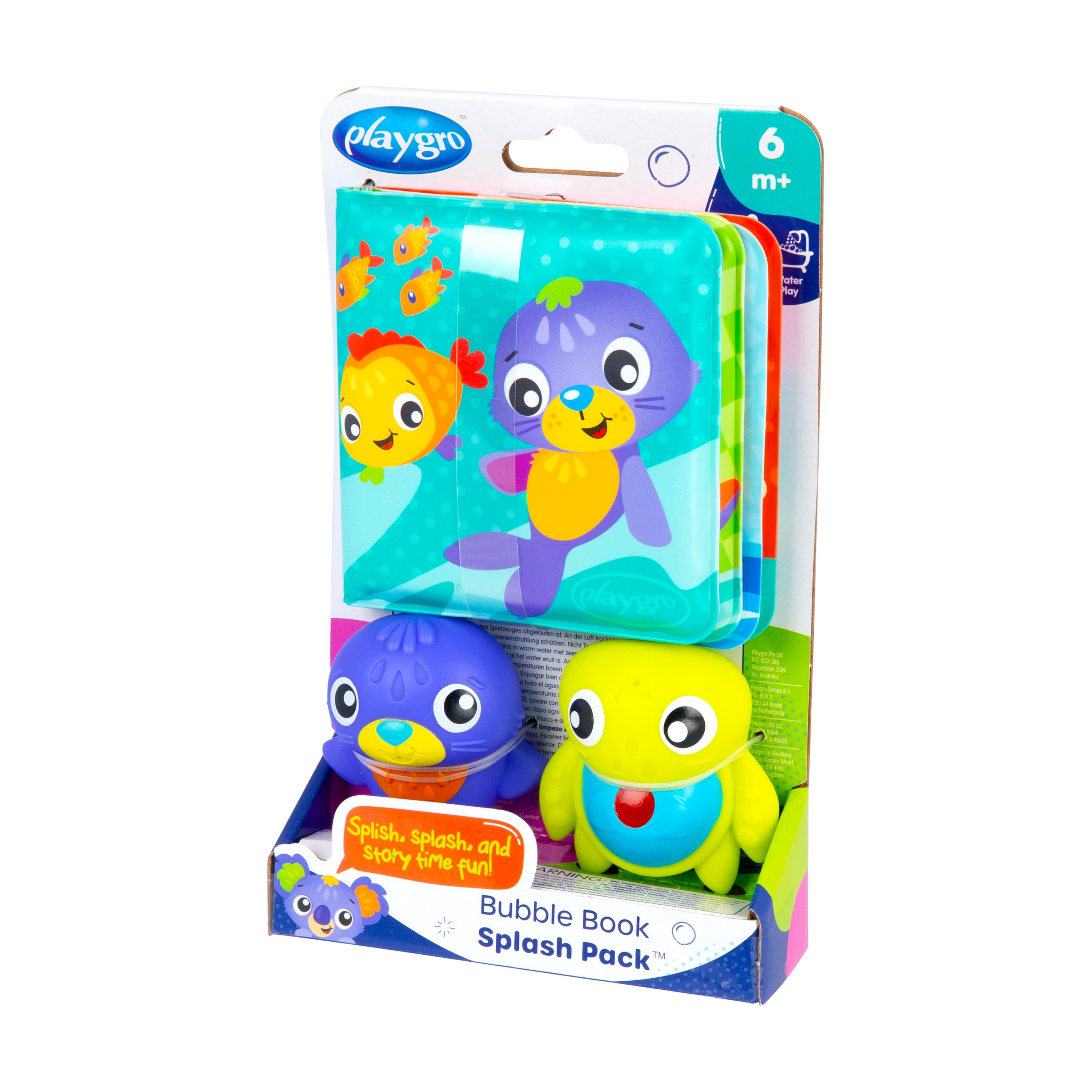 Playgro Bubble Book Splash Pack