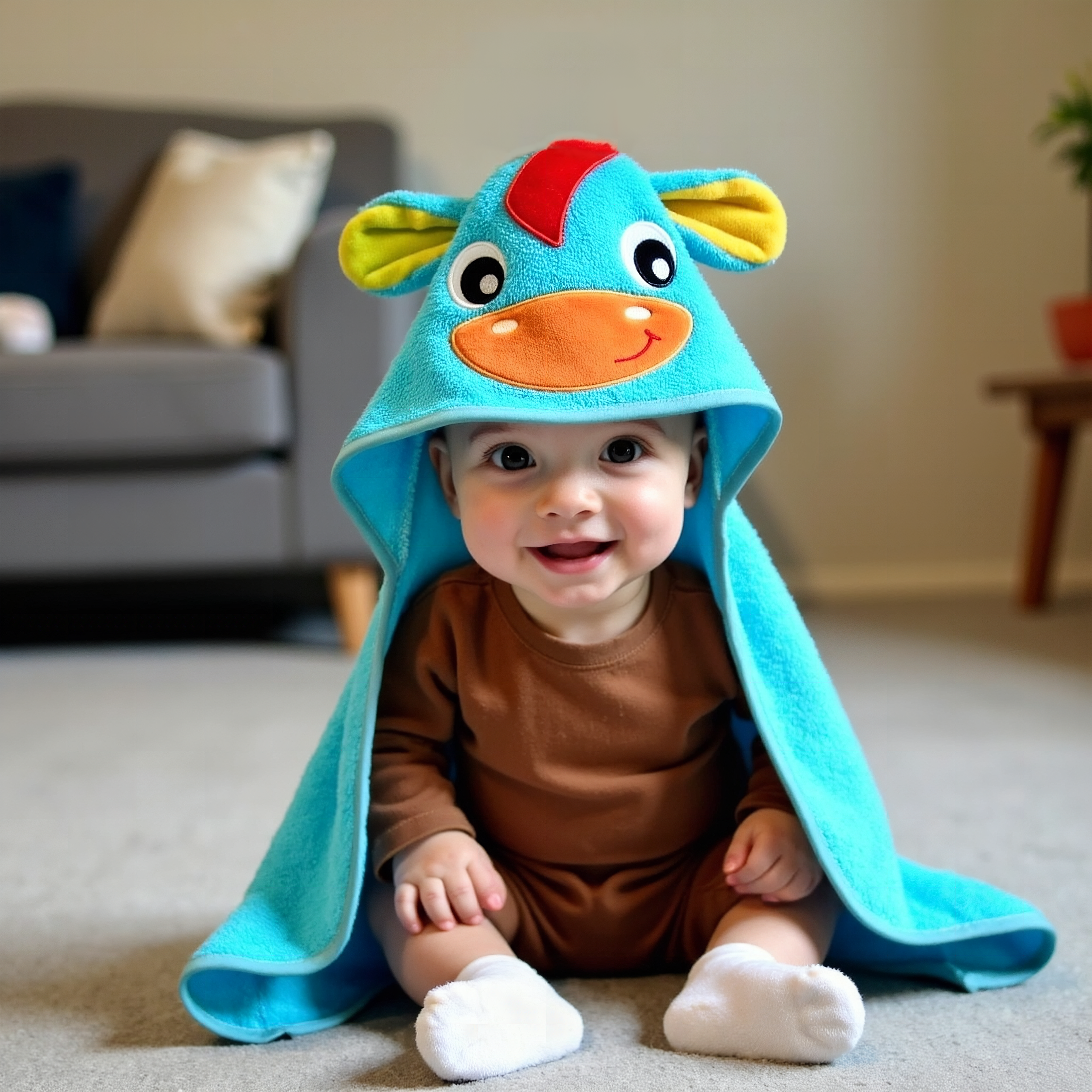 Playgro Clip Clop Hooded Towel