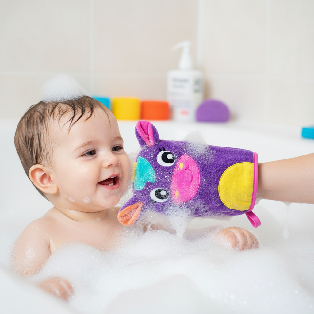 Playgro Stella Unicorn Wash Mitt