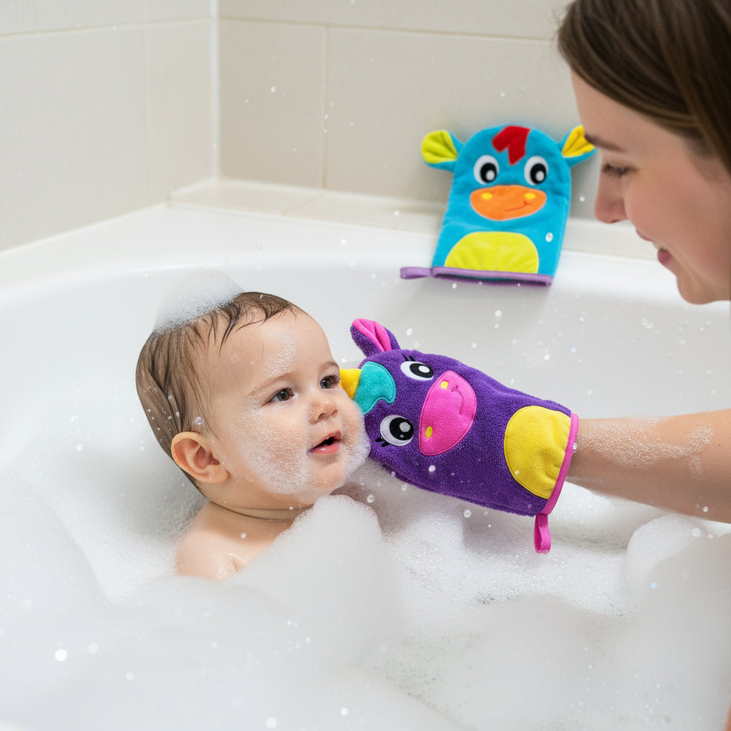 Playgro Stella Unicorn Wash Mitt