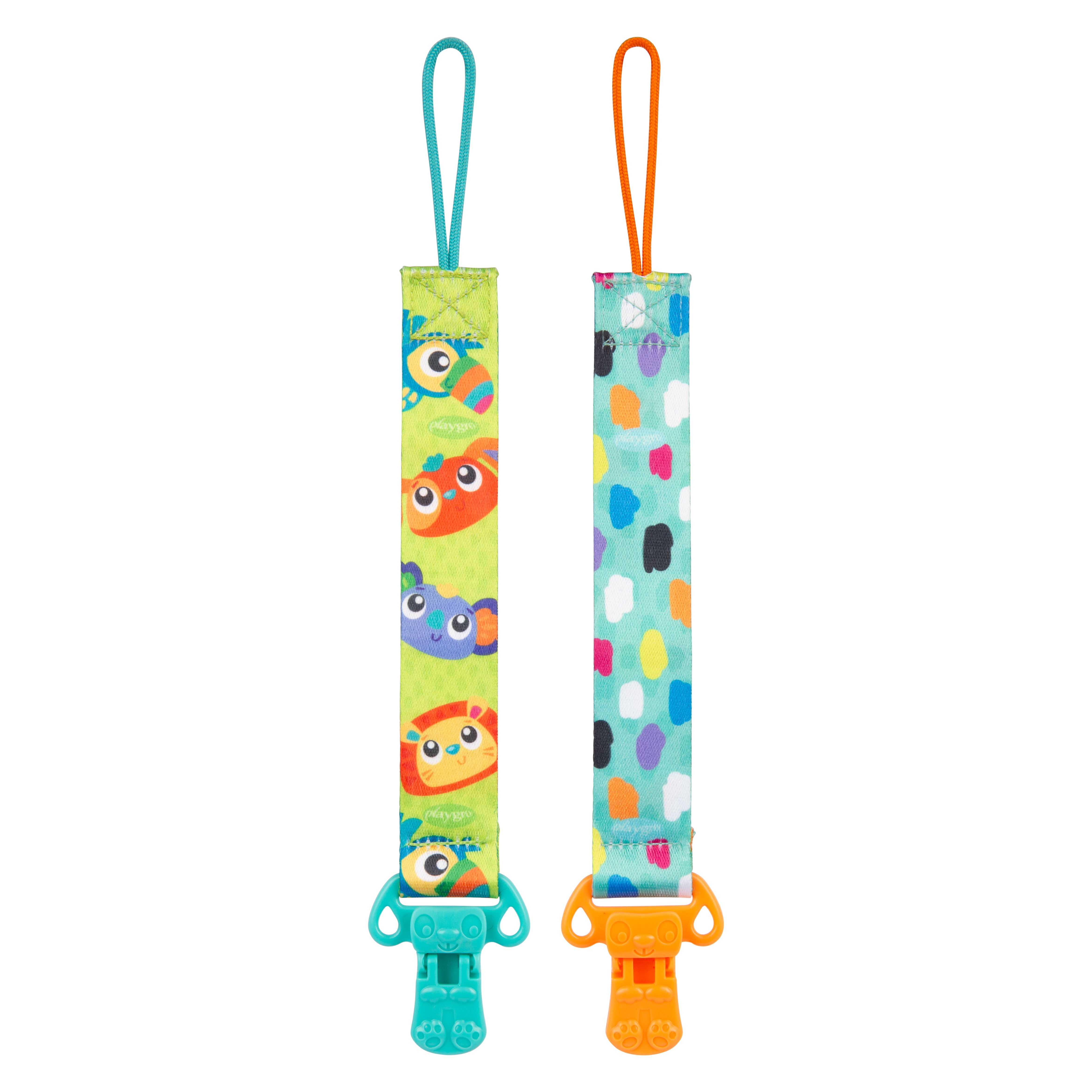 Playgro Pal's Giggle Grip Soother Clips