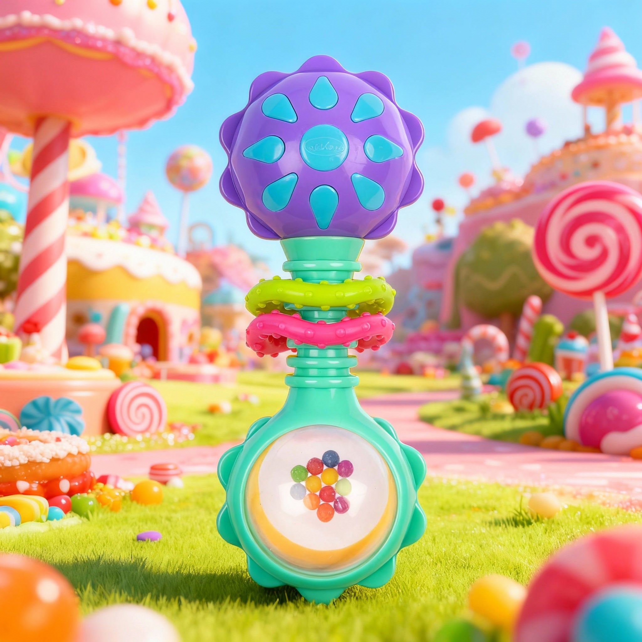 Playgro Twisting Barbell Rattle