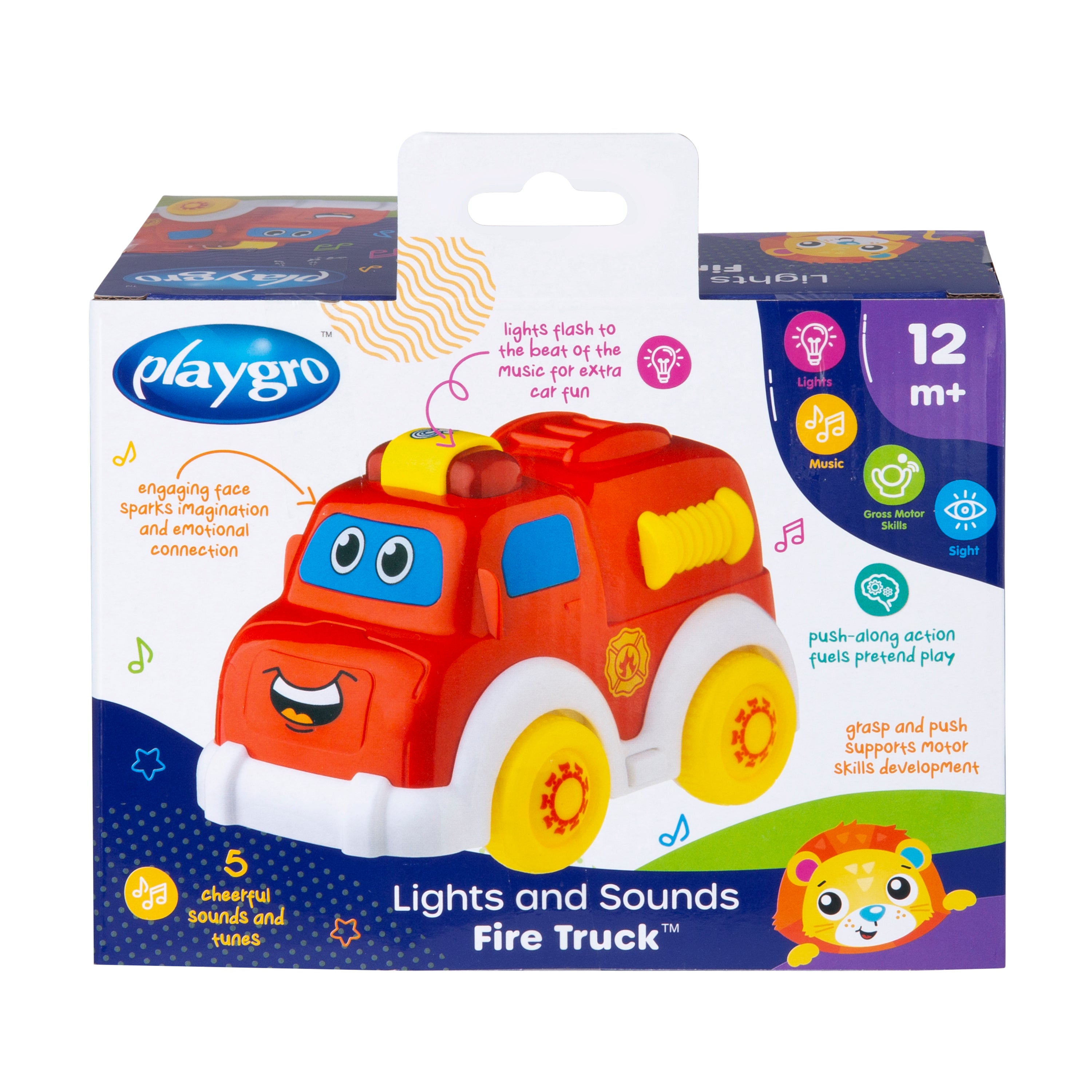 Playgro Lights And Sounds Fire Truck