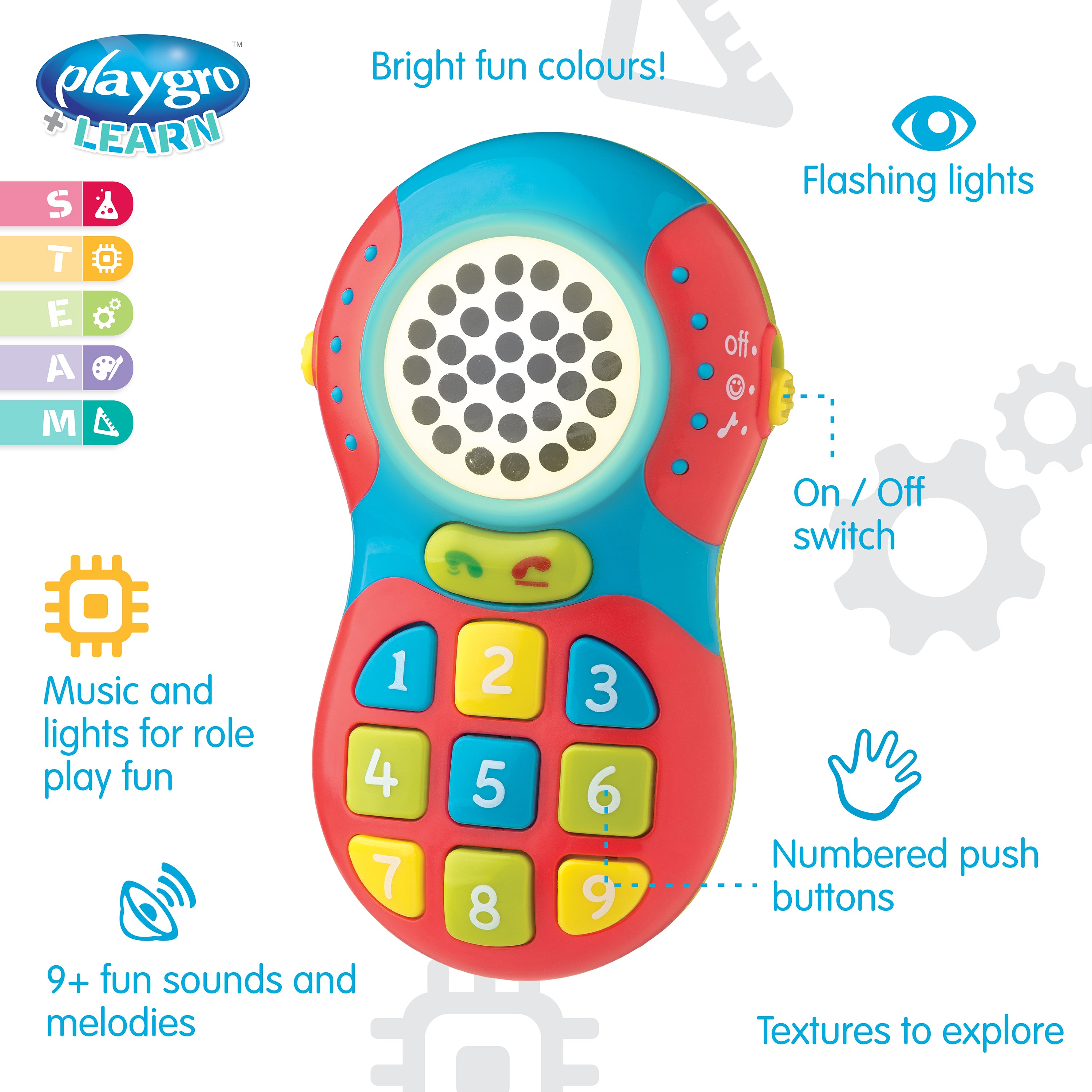 Playgro Dial-a-Friend Phone - GN