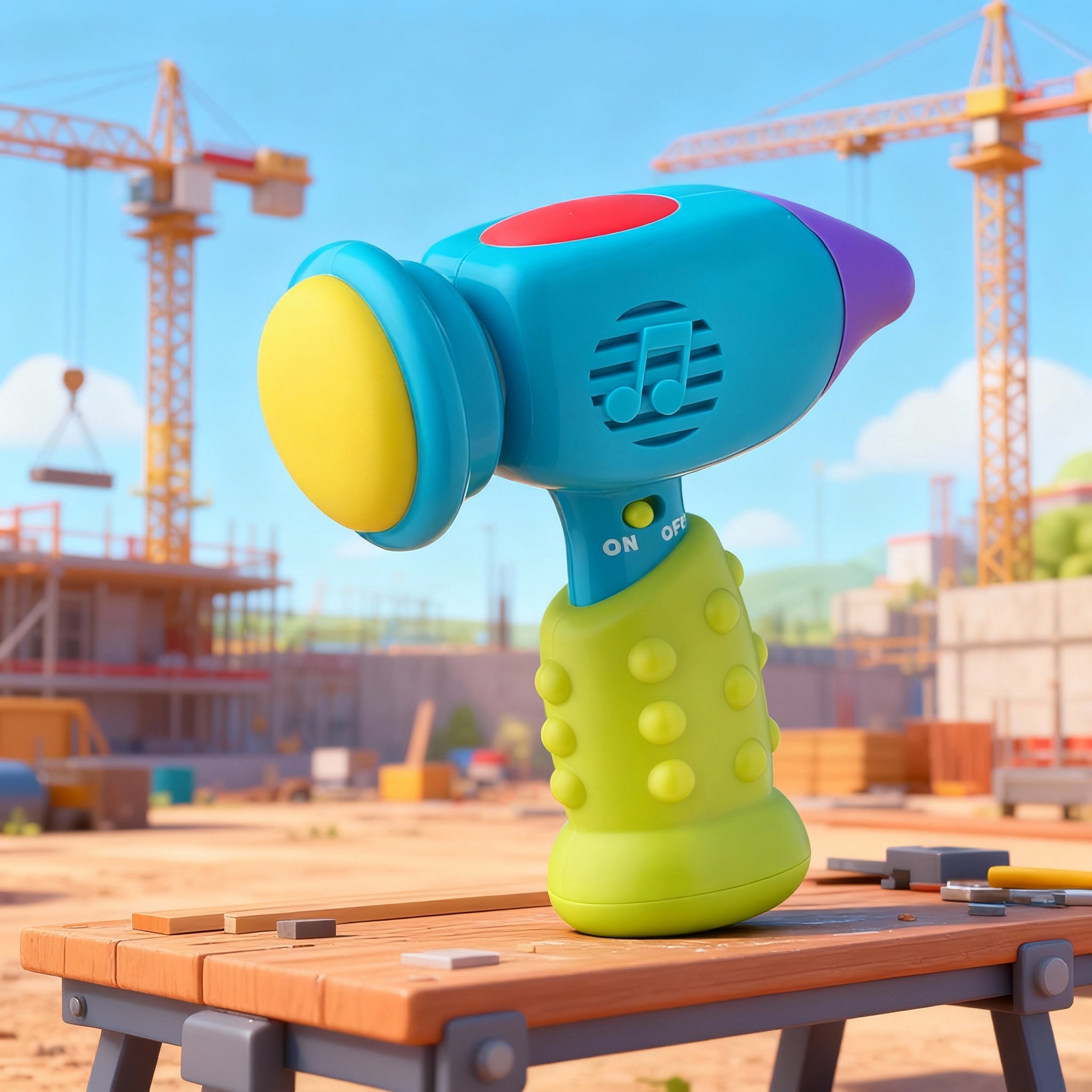 Playgro Fun Sounds Hammer - GN