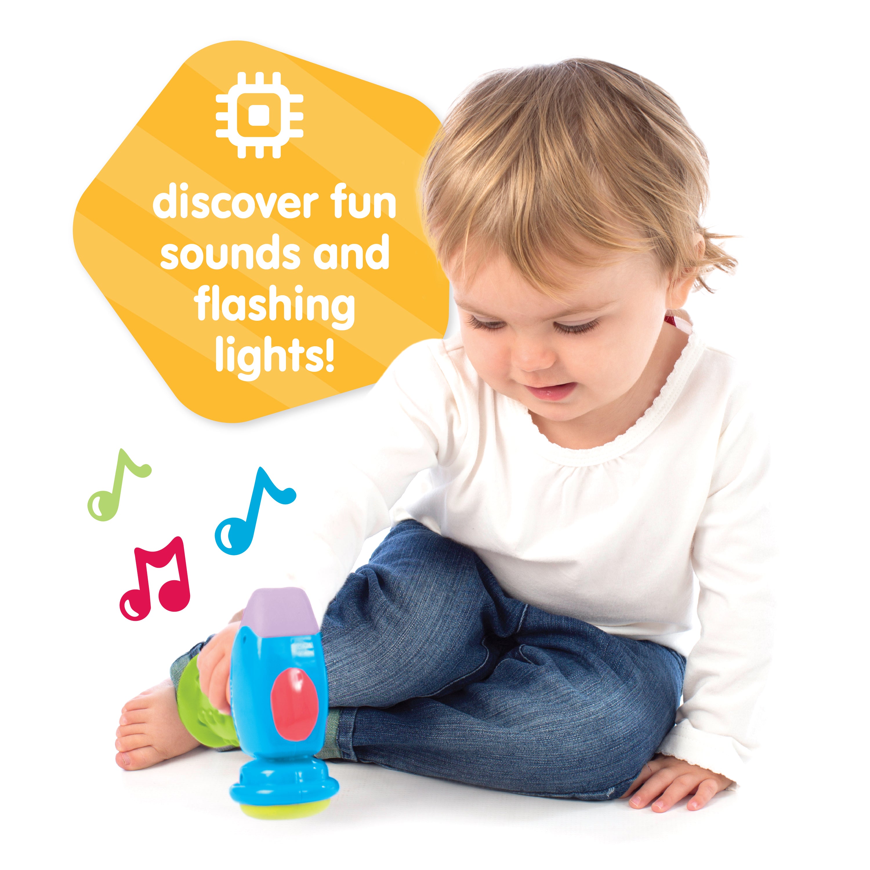 Playgro Fun Sounds Hammer - GN