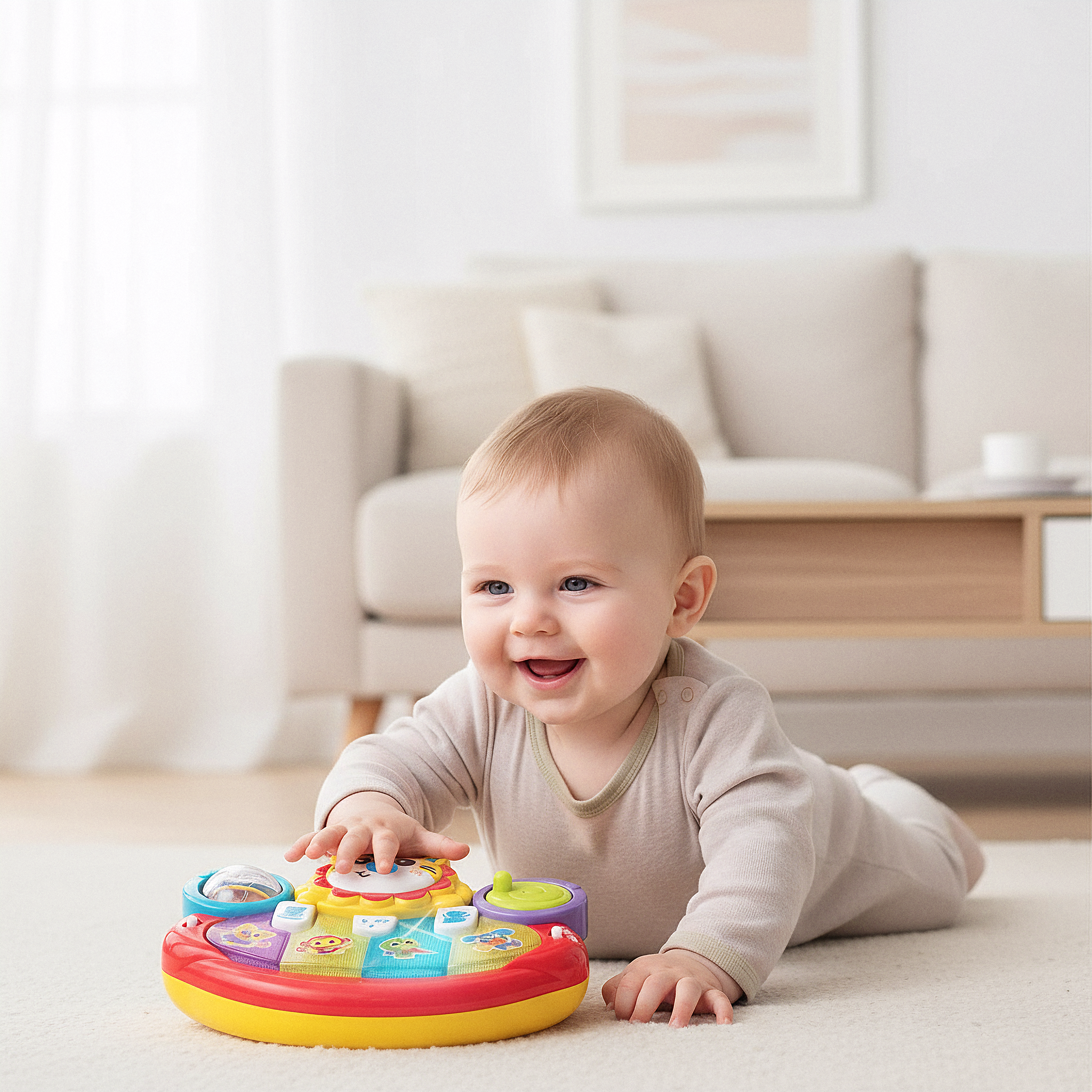 Playgro Lion Activity Kick Toy