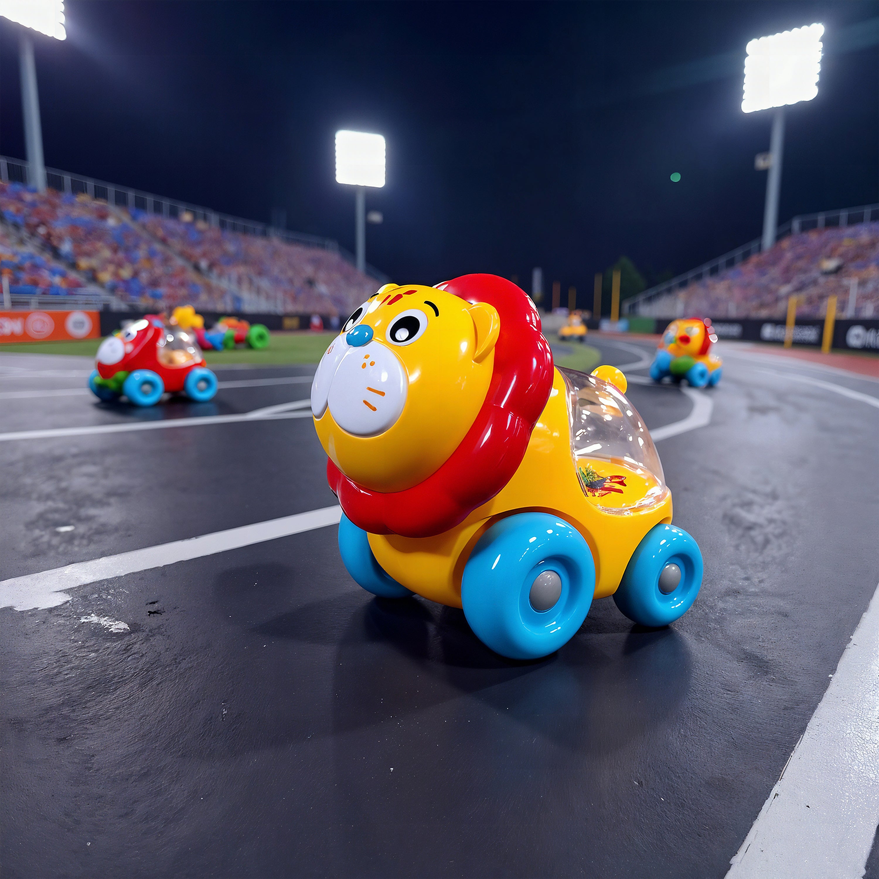 Playgro Rattle Racer Roary Lion