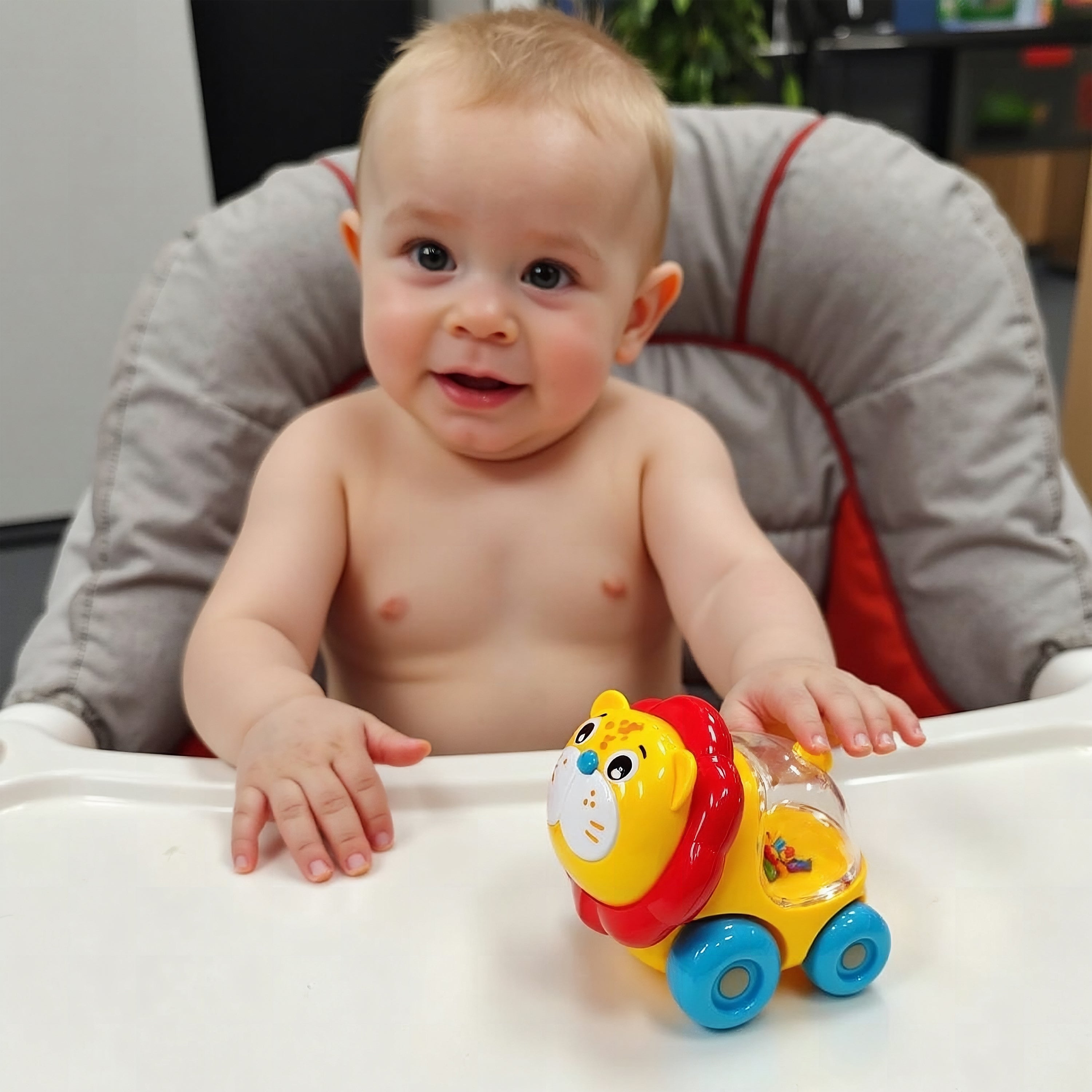 Playgro Rattle Racer Roary Lion