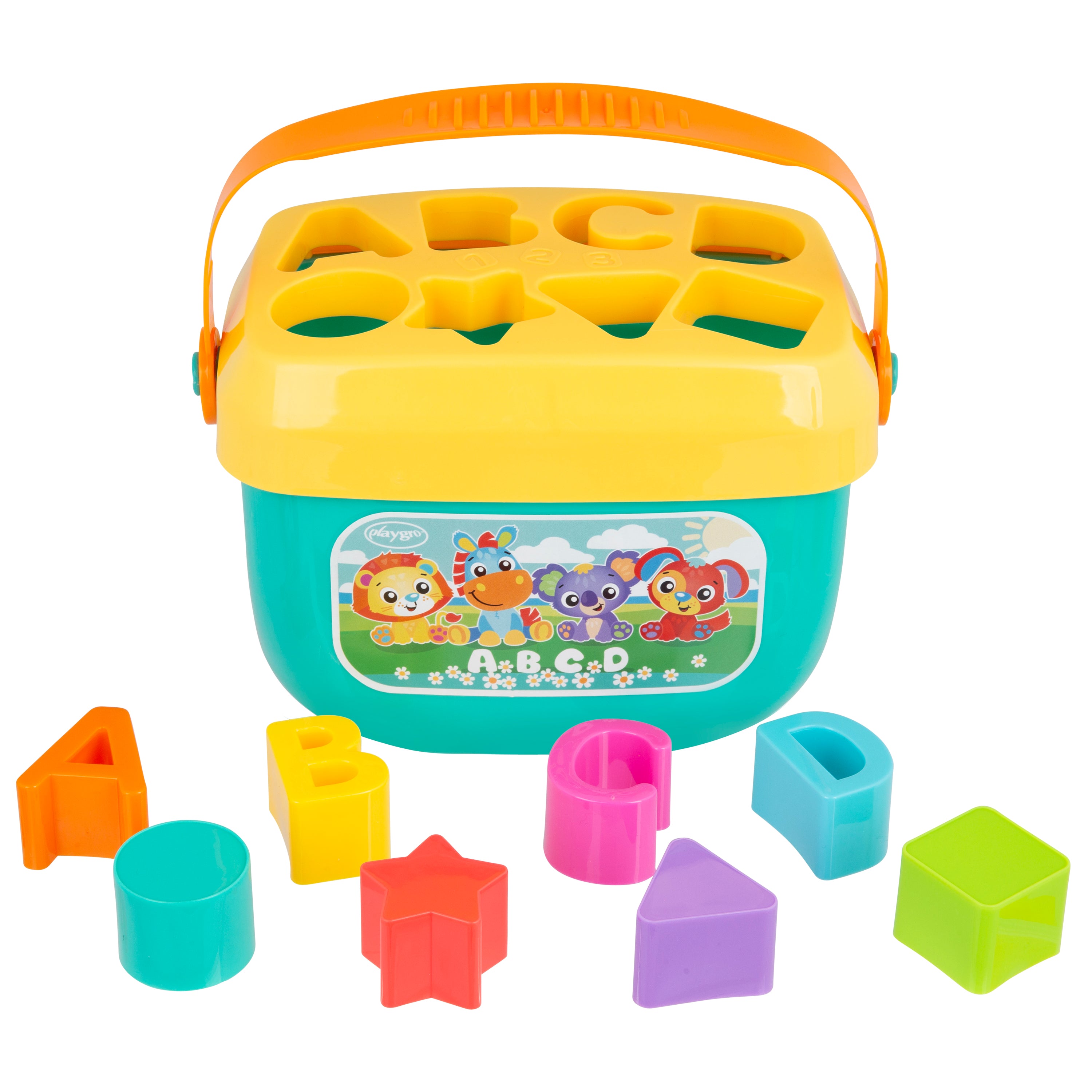 Playgro Animal Alphabet Sorting Bucket