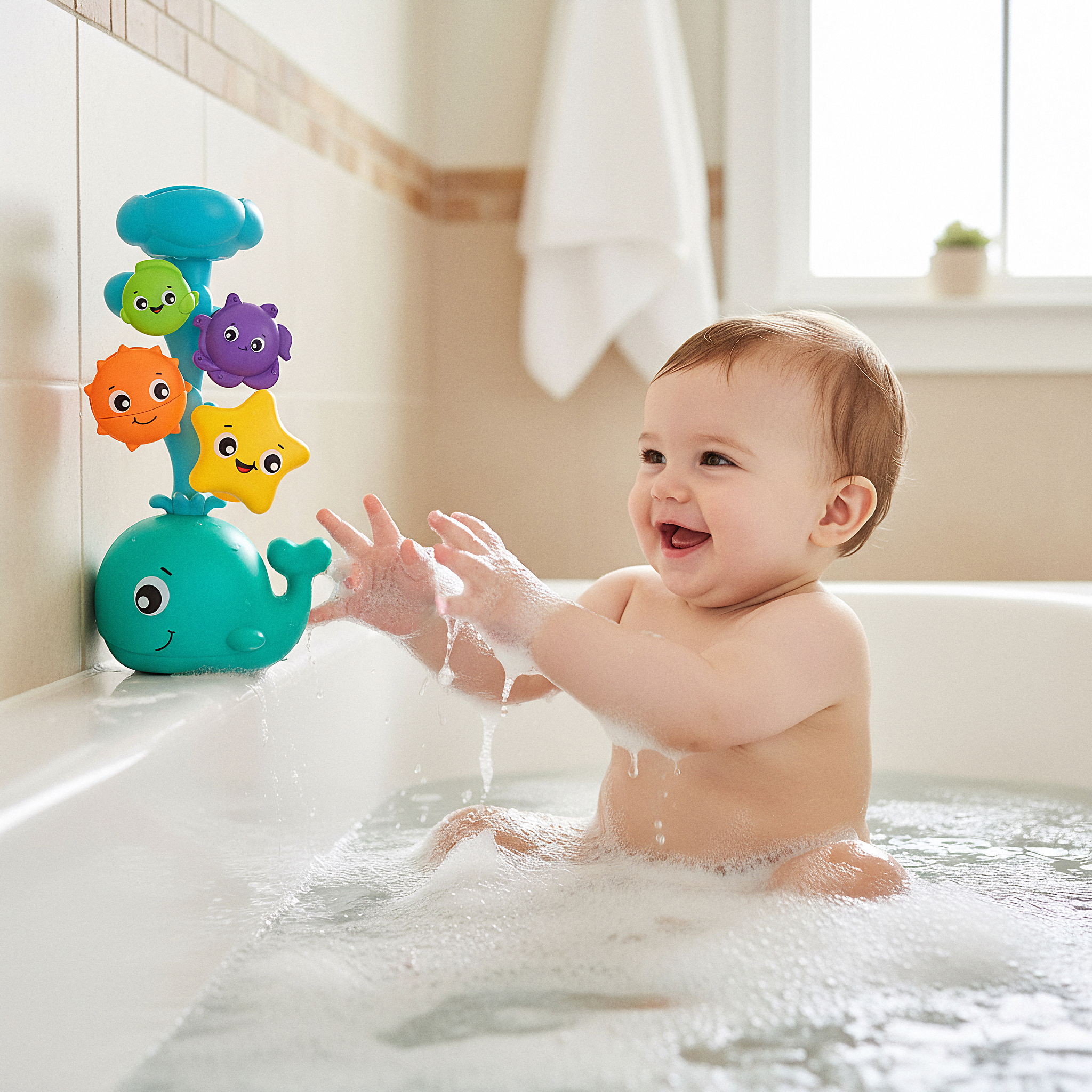 Playgro Whirly Whale Fountain