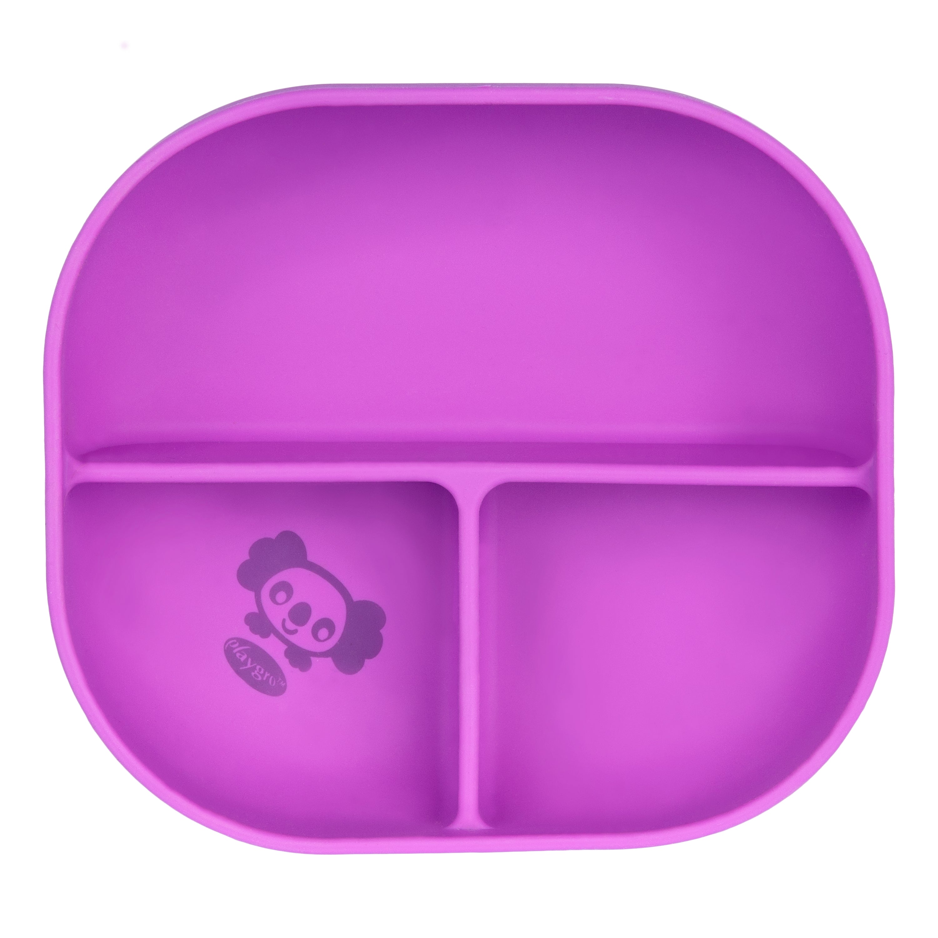 Suction Silicone Divider Plate - Purple