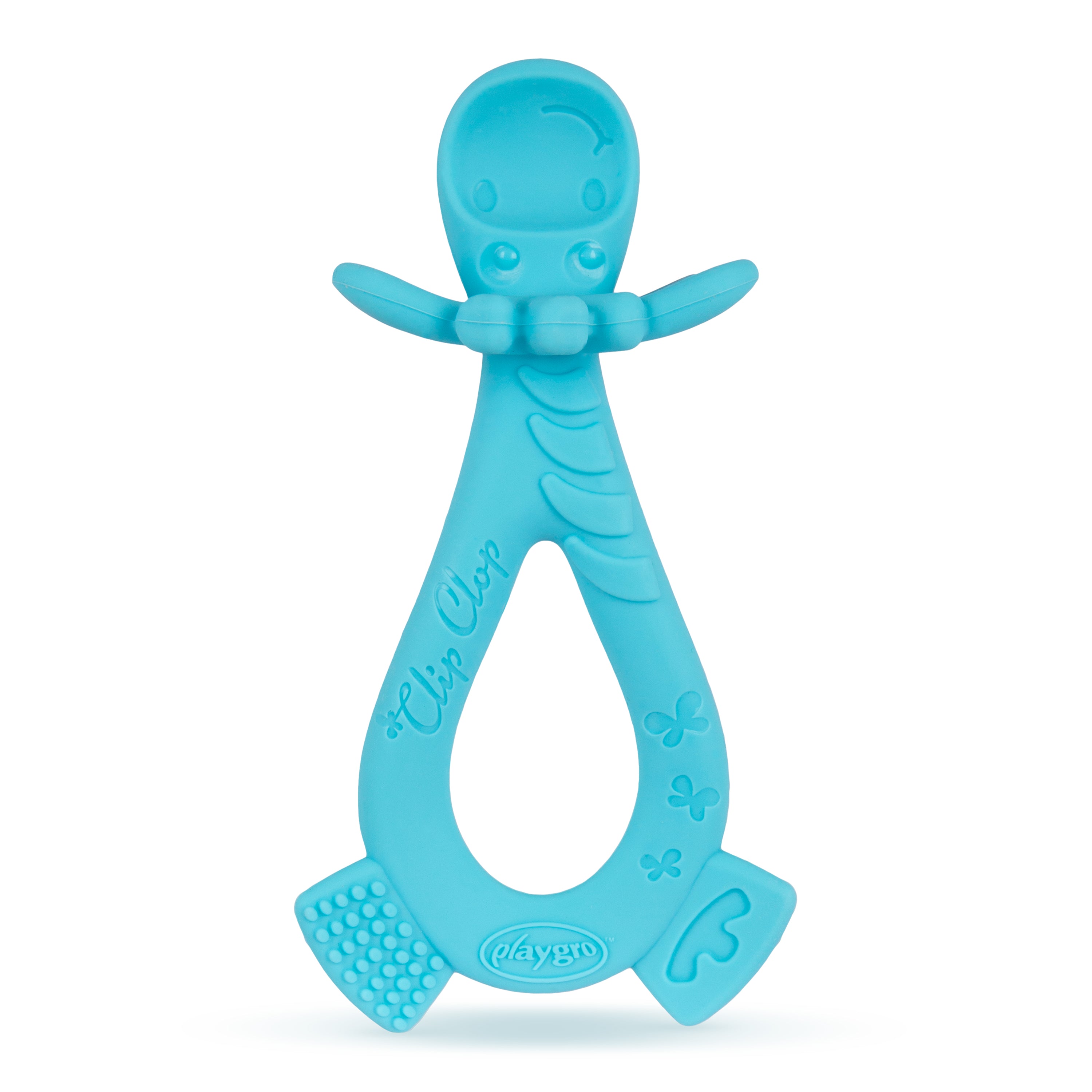 Clip Clop Dip & Flip Spoon - Blue