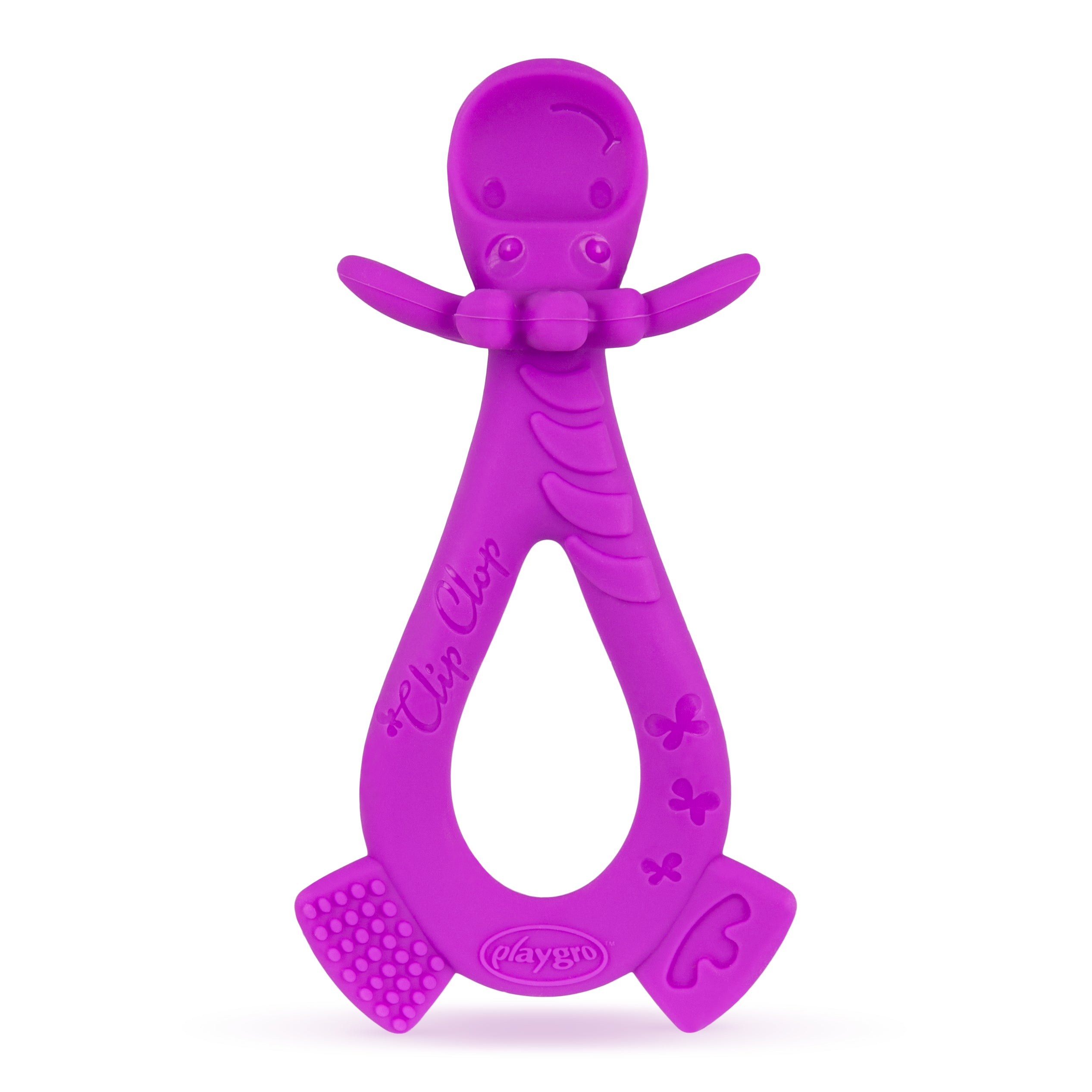 Clip Clop Dip & Flip Spoon - Purple