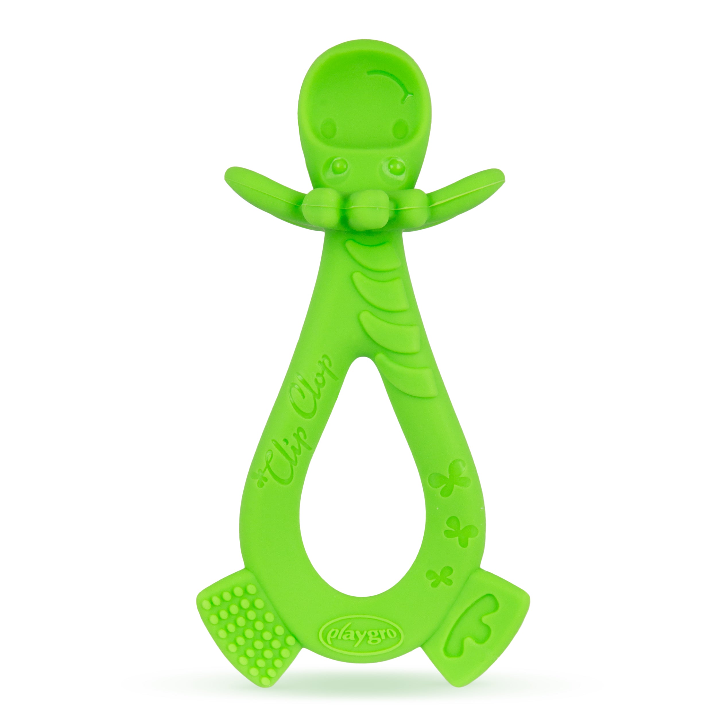 Clip Clop Dip & Flip Spoon - Green