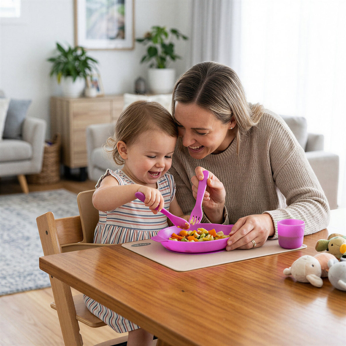 First Fun Fork & Spoons - 6 Pack