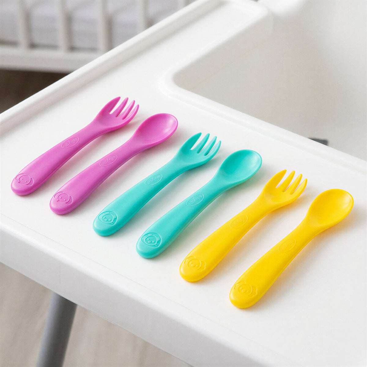 First Fun Fork & Spoons - 6 Pack