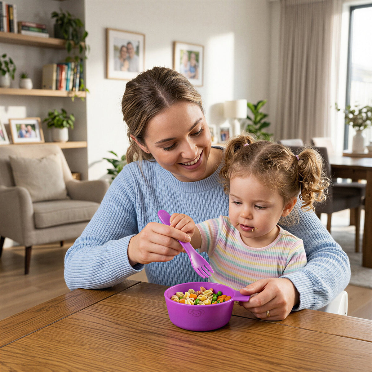 First Fun Bowls 3 Pack - Peacock