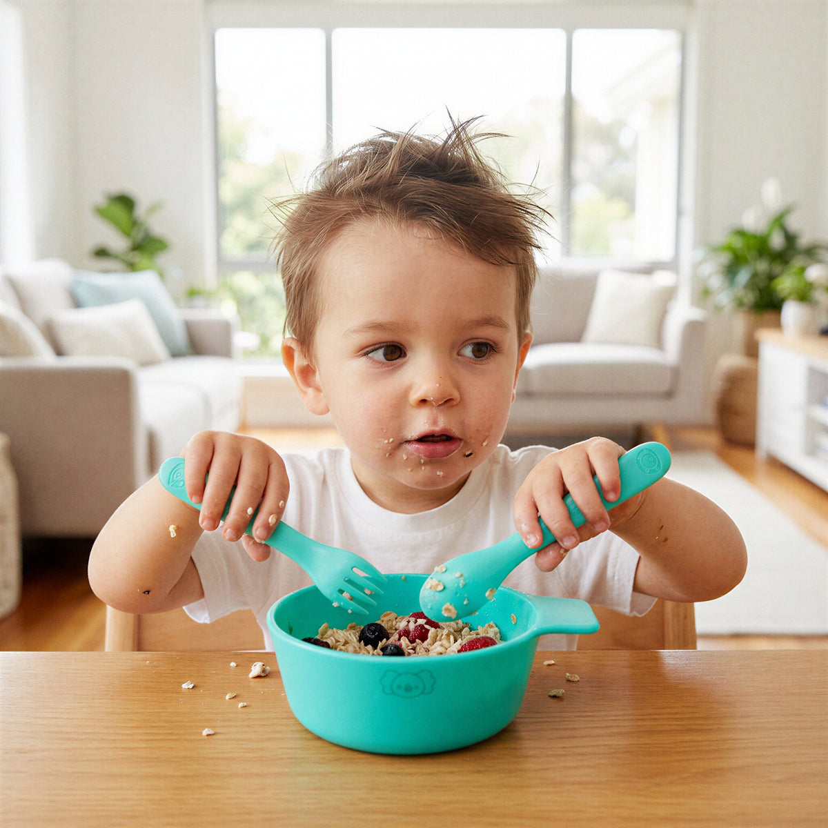 First Fun Bowls 3 Pack - Peacock