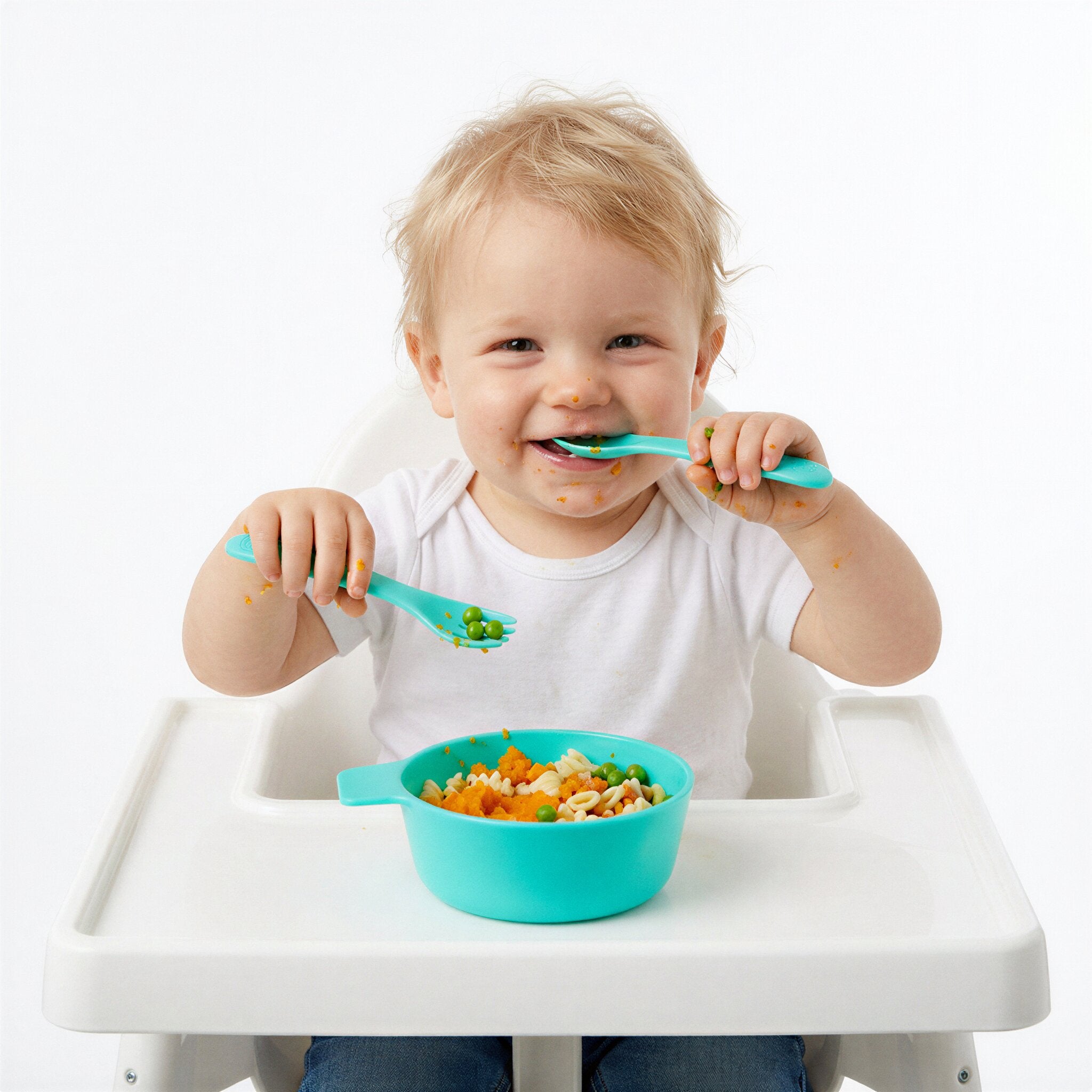 First Fun Bowls 3 Pack - Peacock