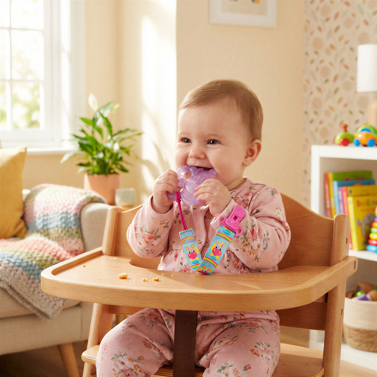 Stella's Giggle Grip Soother Clips