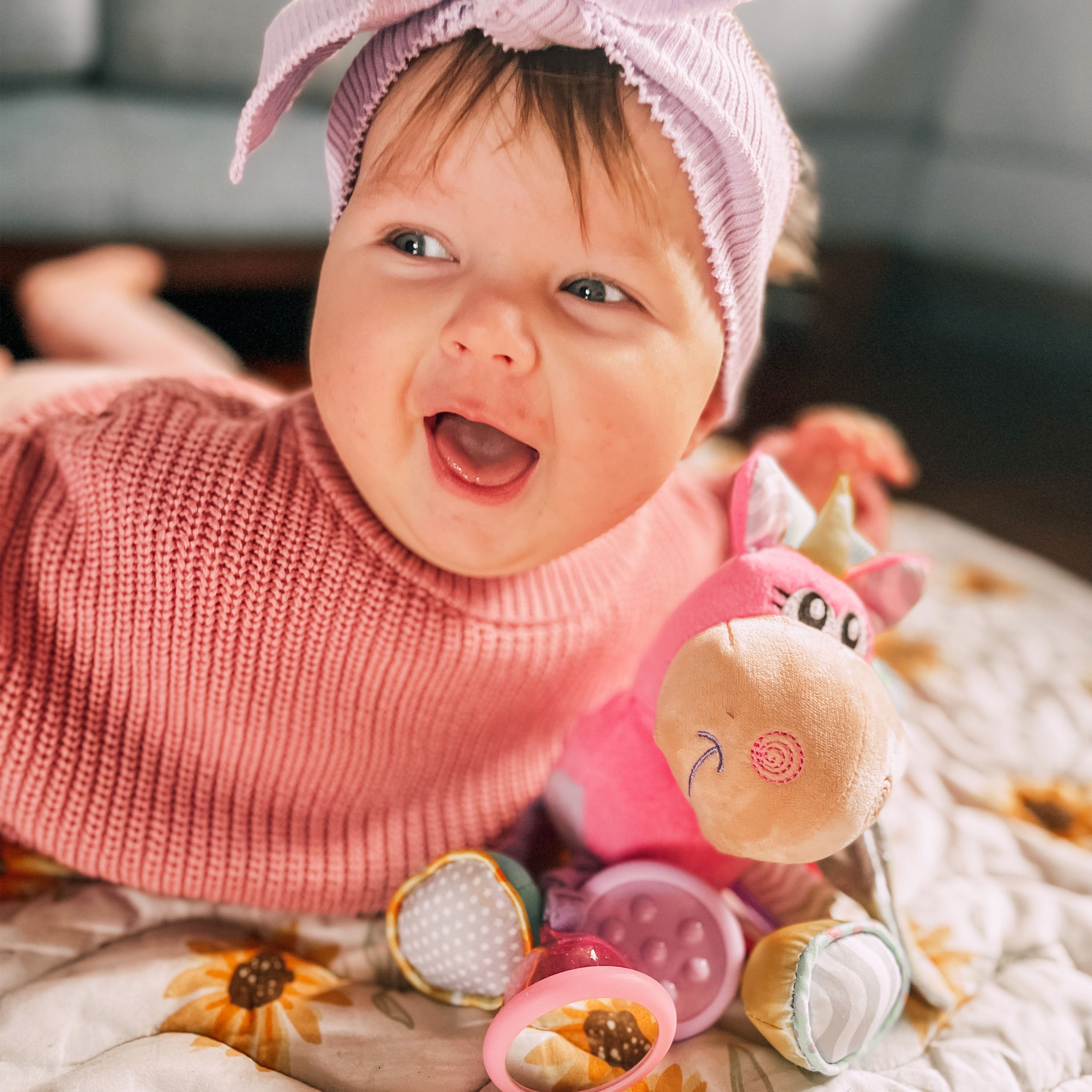 Playgro Unicorn Activity Rattle