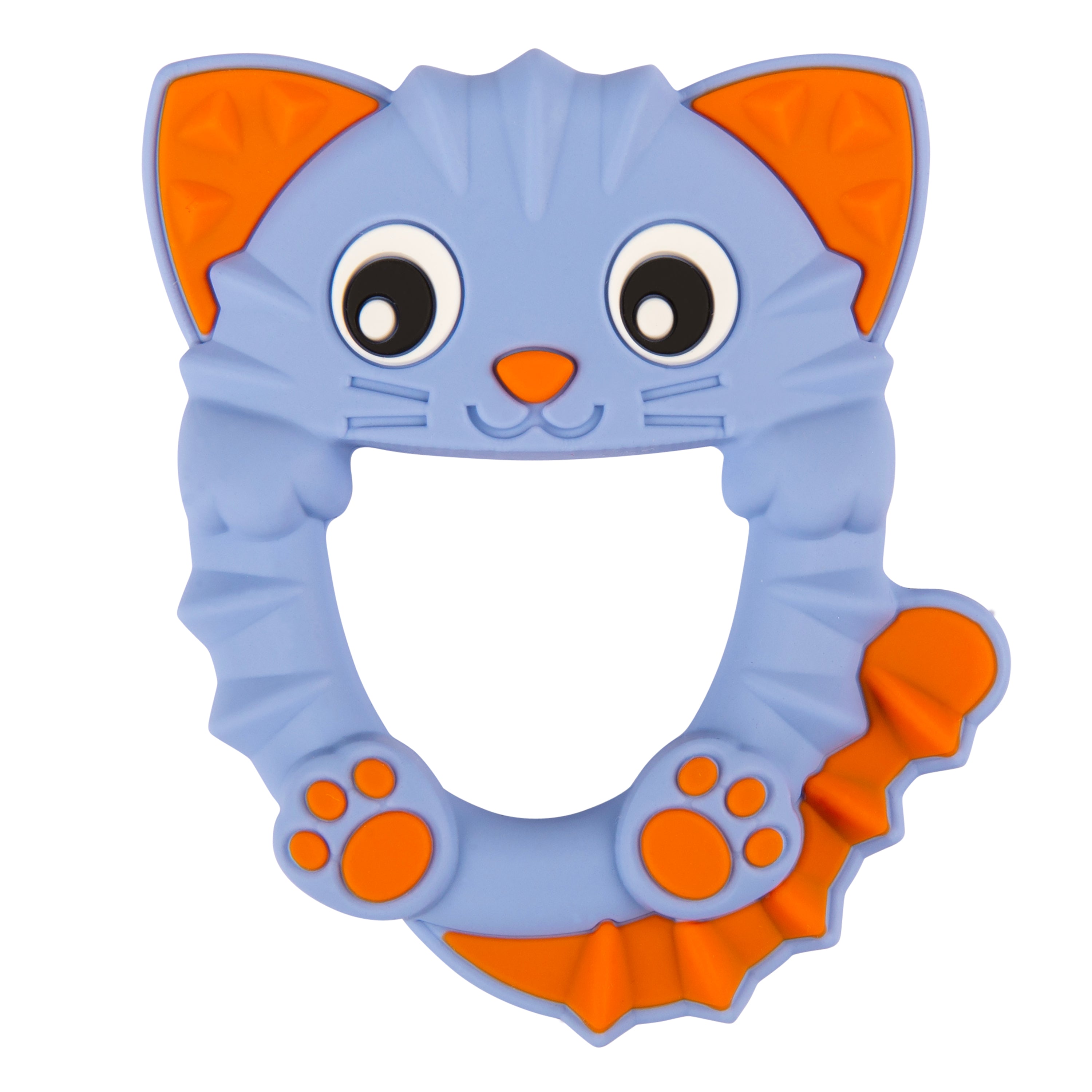 Playgro Soothe and Chew Kobie Cat Silicone Teether