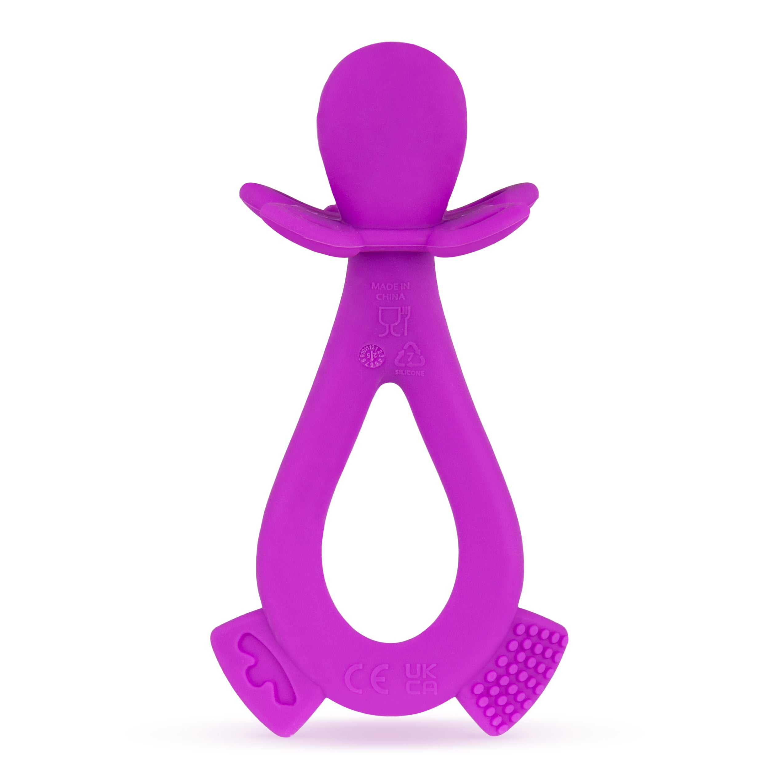 Clip Clop Dip & Flip Spoon - Purple