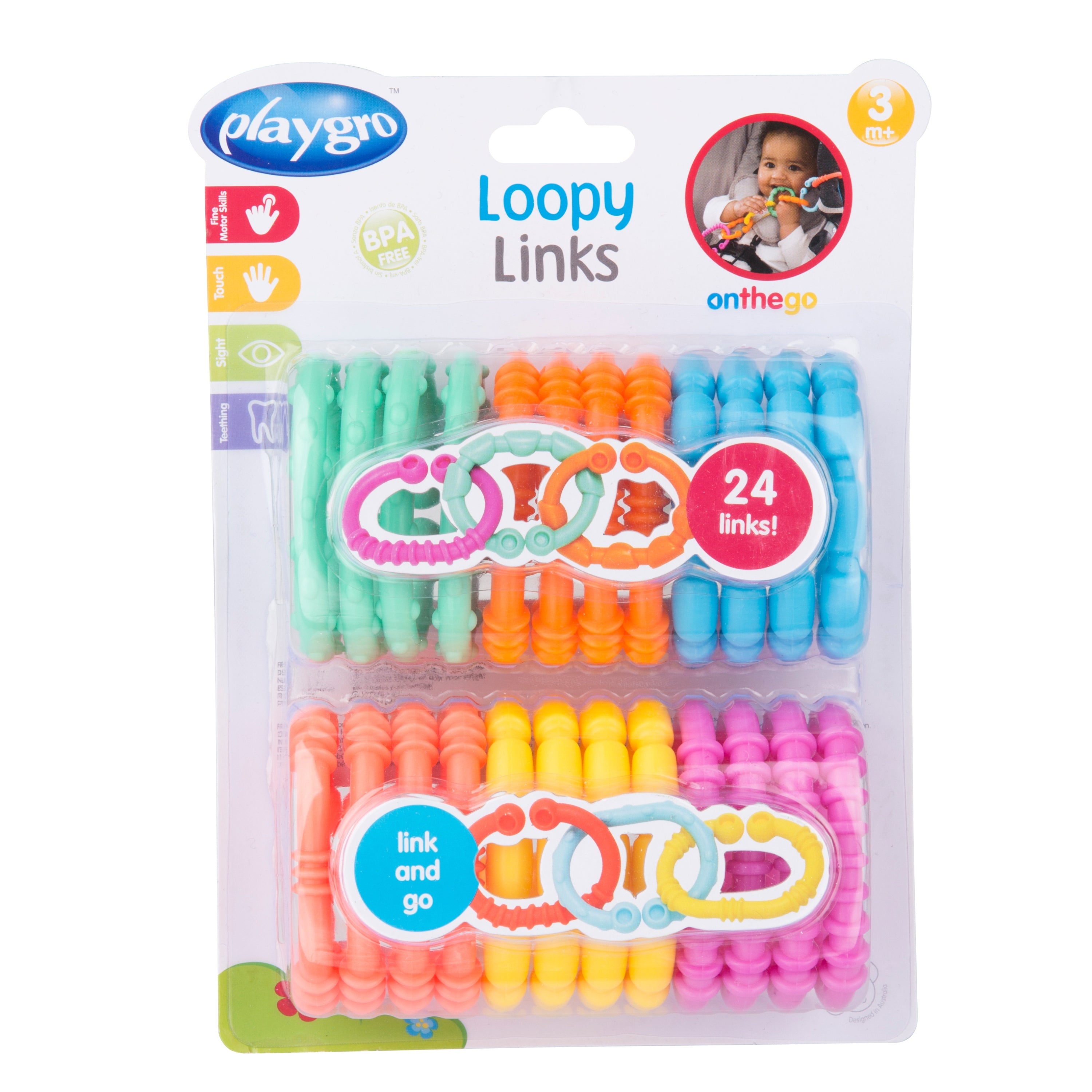Playgro Loopy Links (24 Pack)