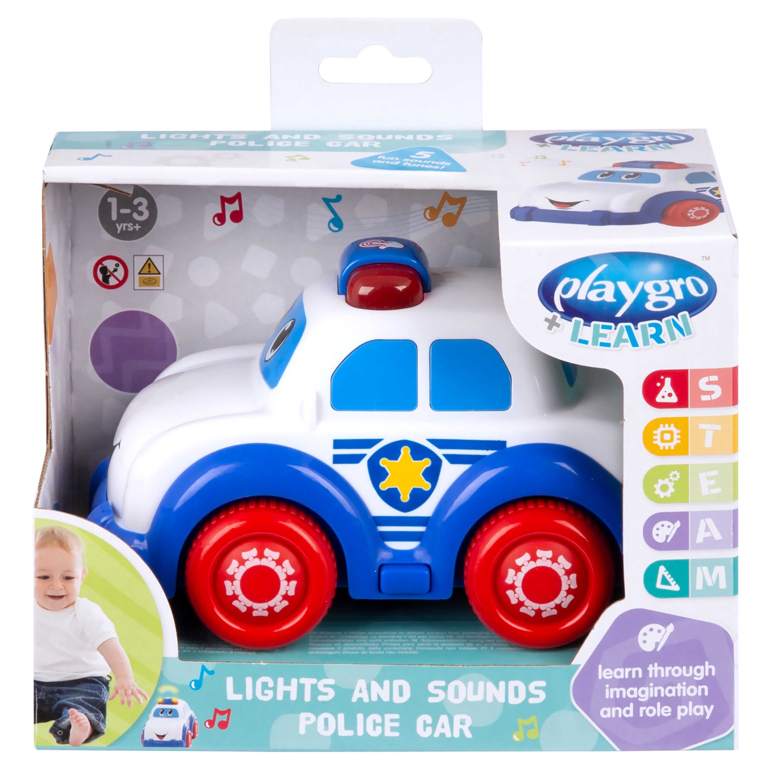 Playgro Light And Sounds Police Car