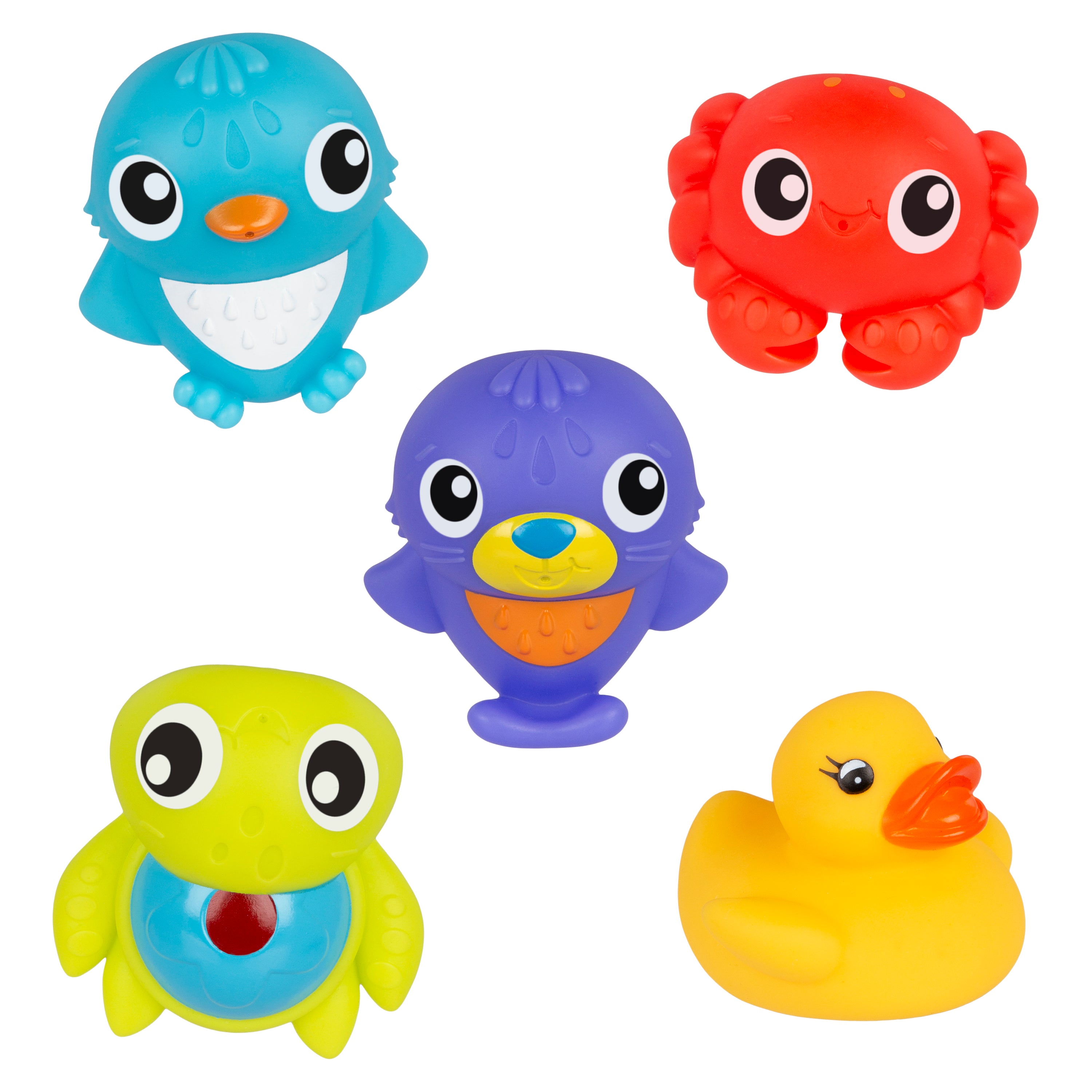 Playgro Under the Sea Squirtees (5 Pack)