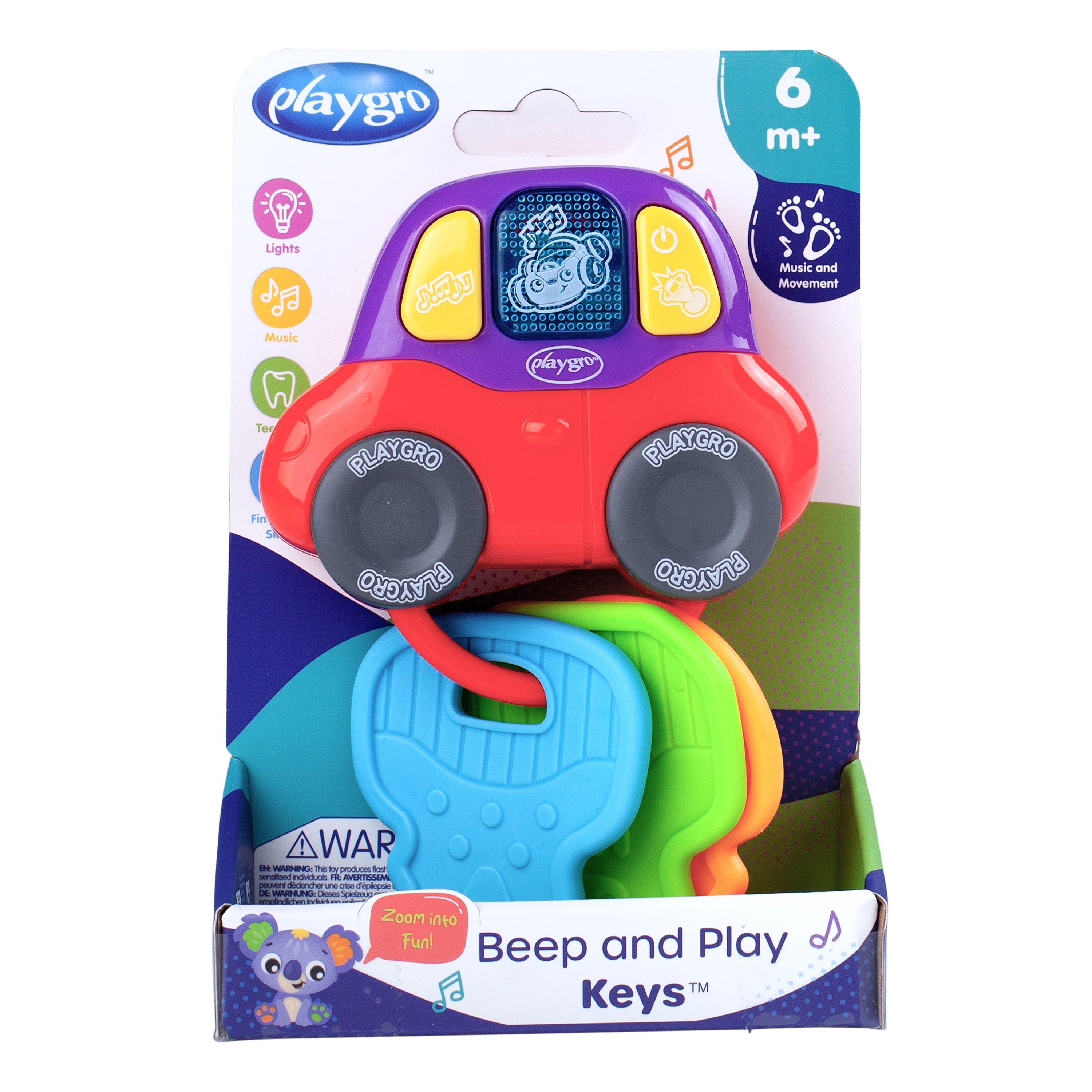 Playgro Beep and Play Keys