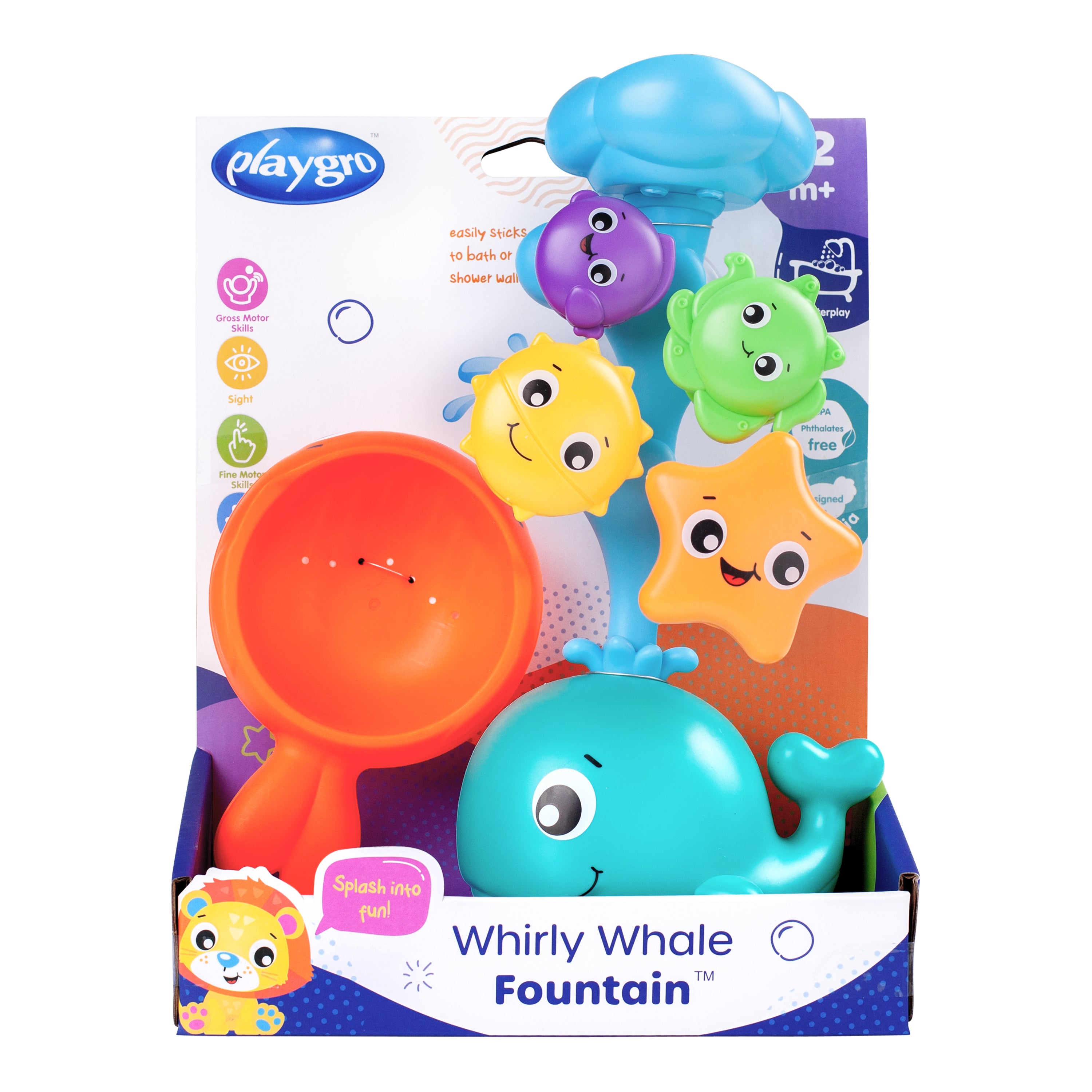 Playgro Whirly Whale Fountain