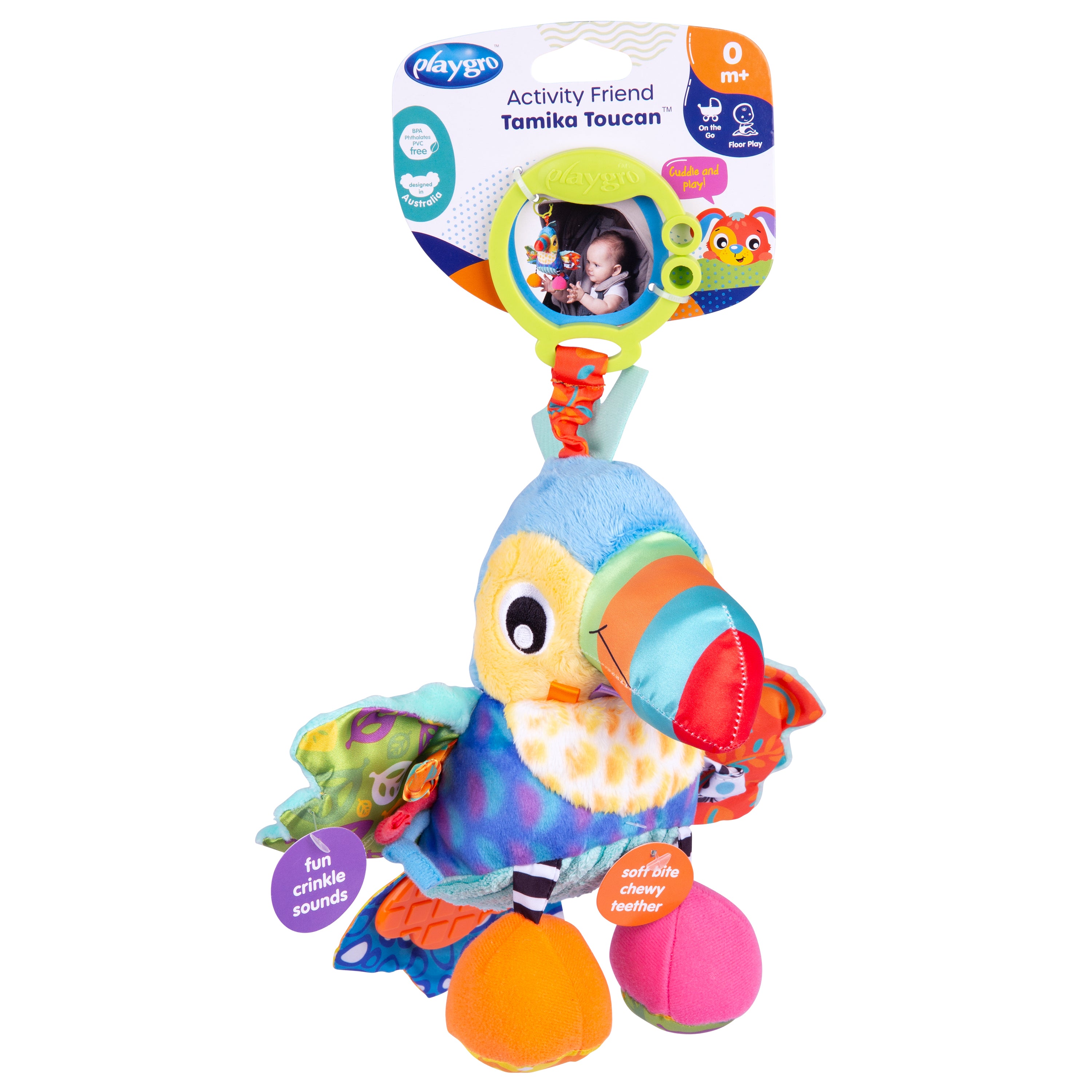 Playgro Activity Friend Tamika Toucan