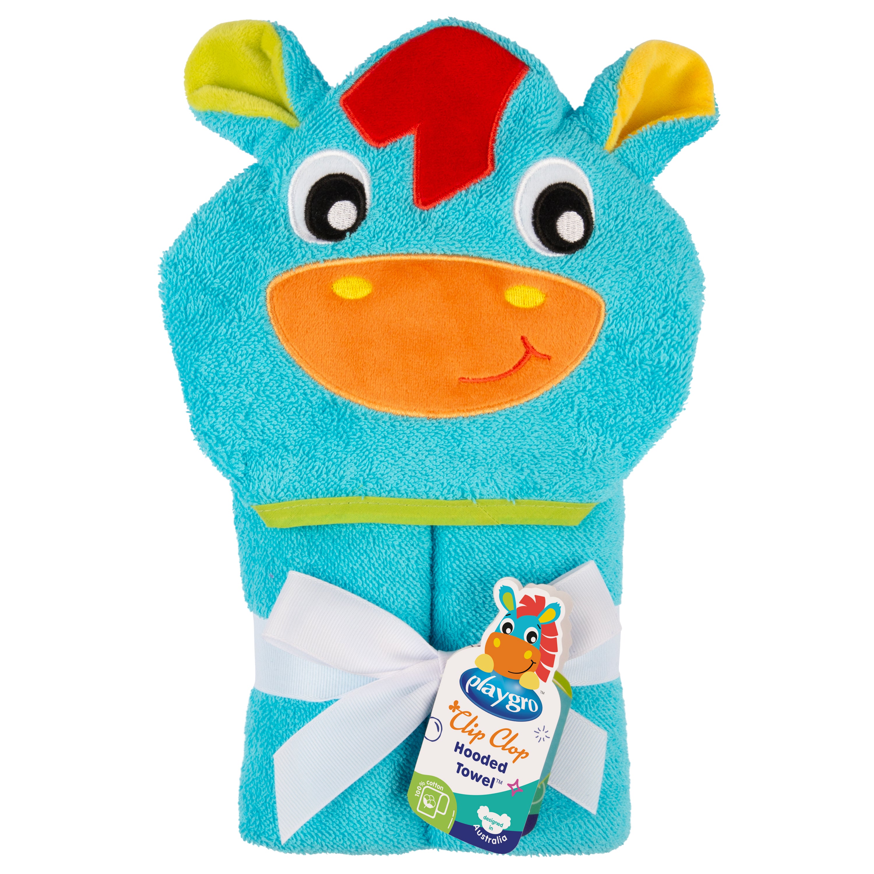 Playgro Clip Clop Hooded Towel