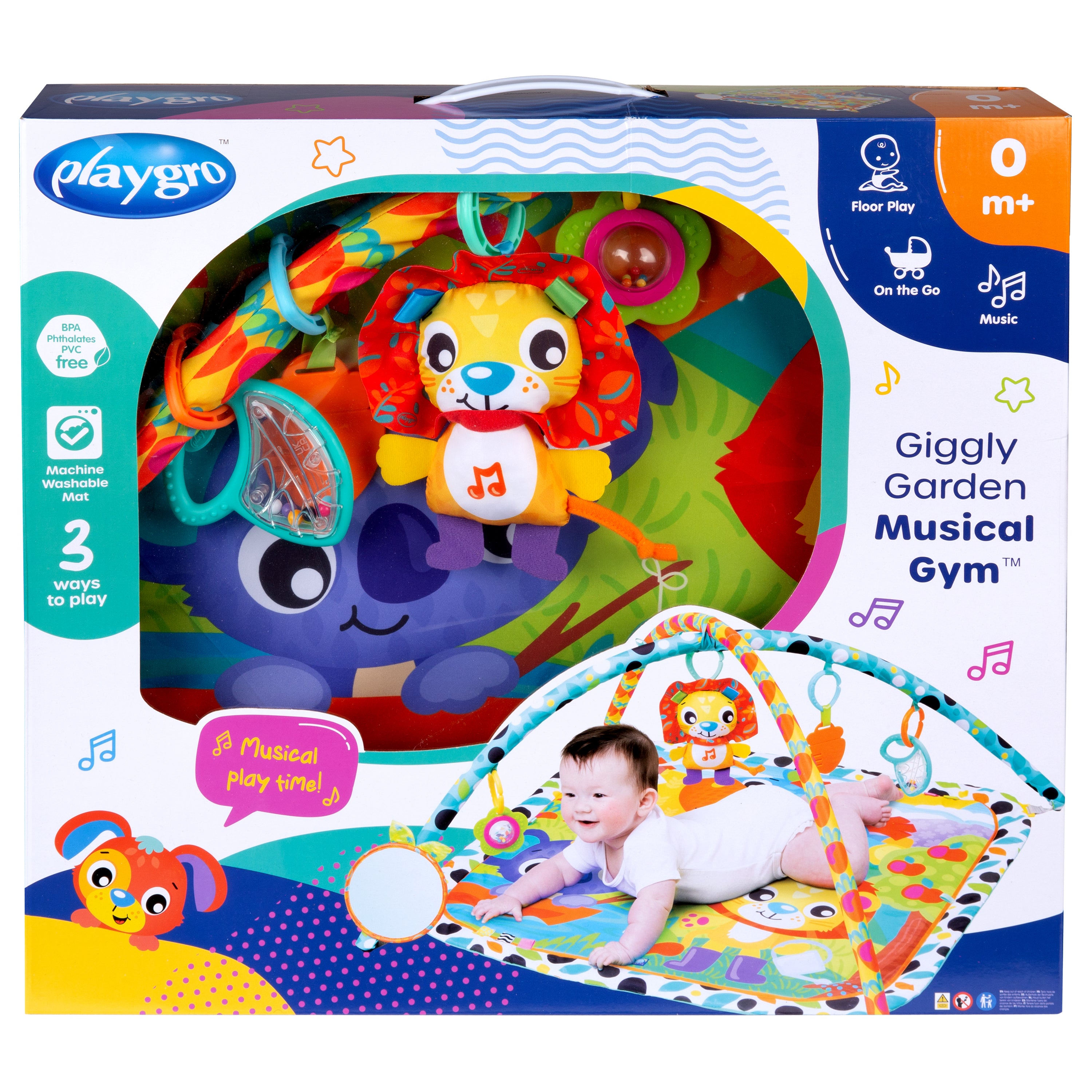 Playgro Giggly Garden Musical Gym