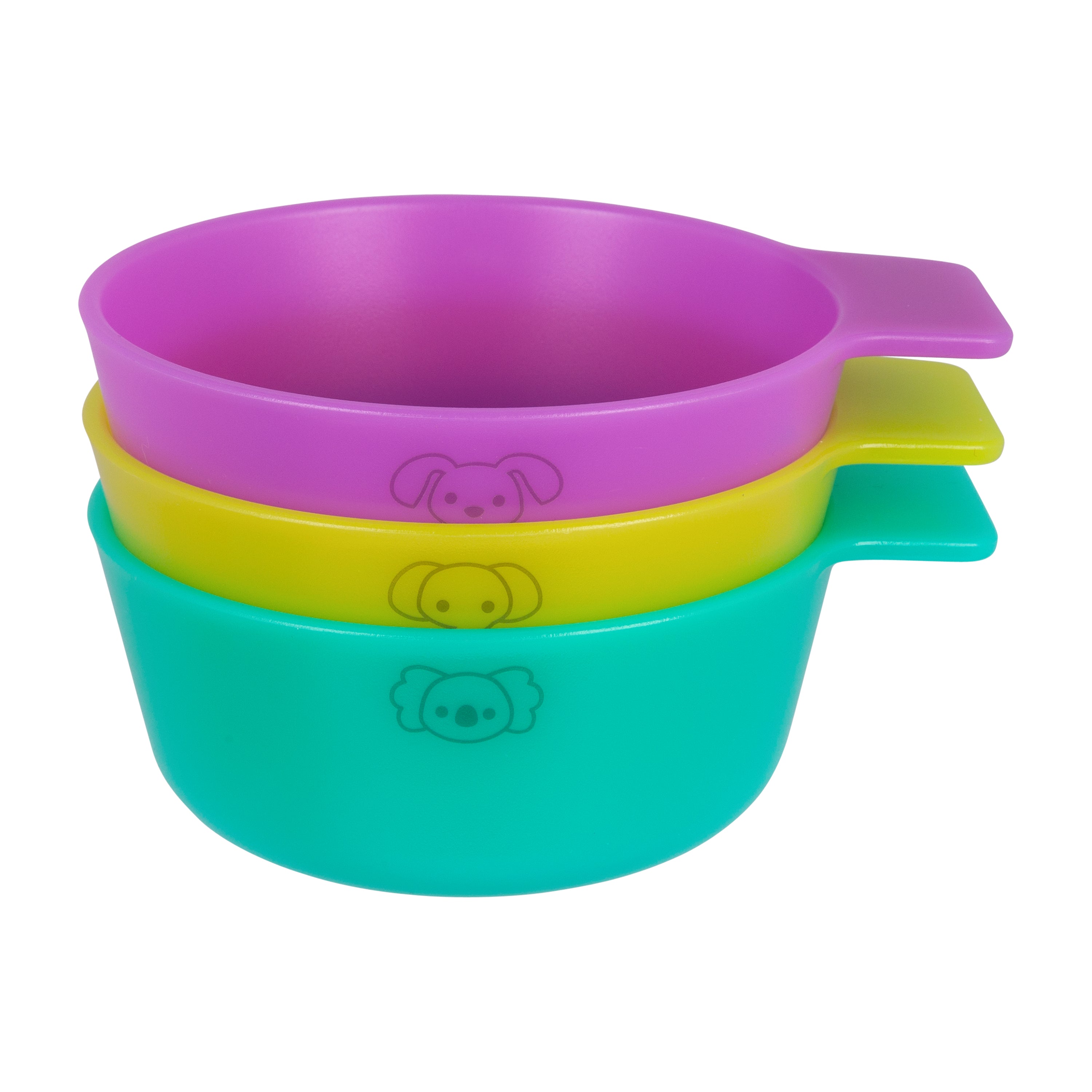 First Fun Bowls 3 Pack - Peacock