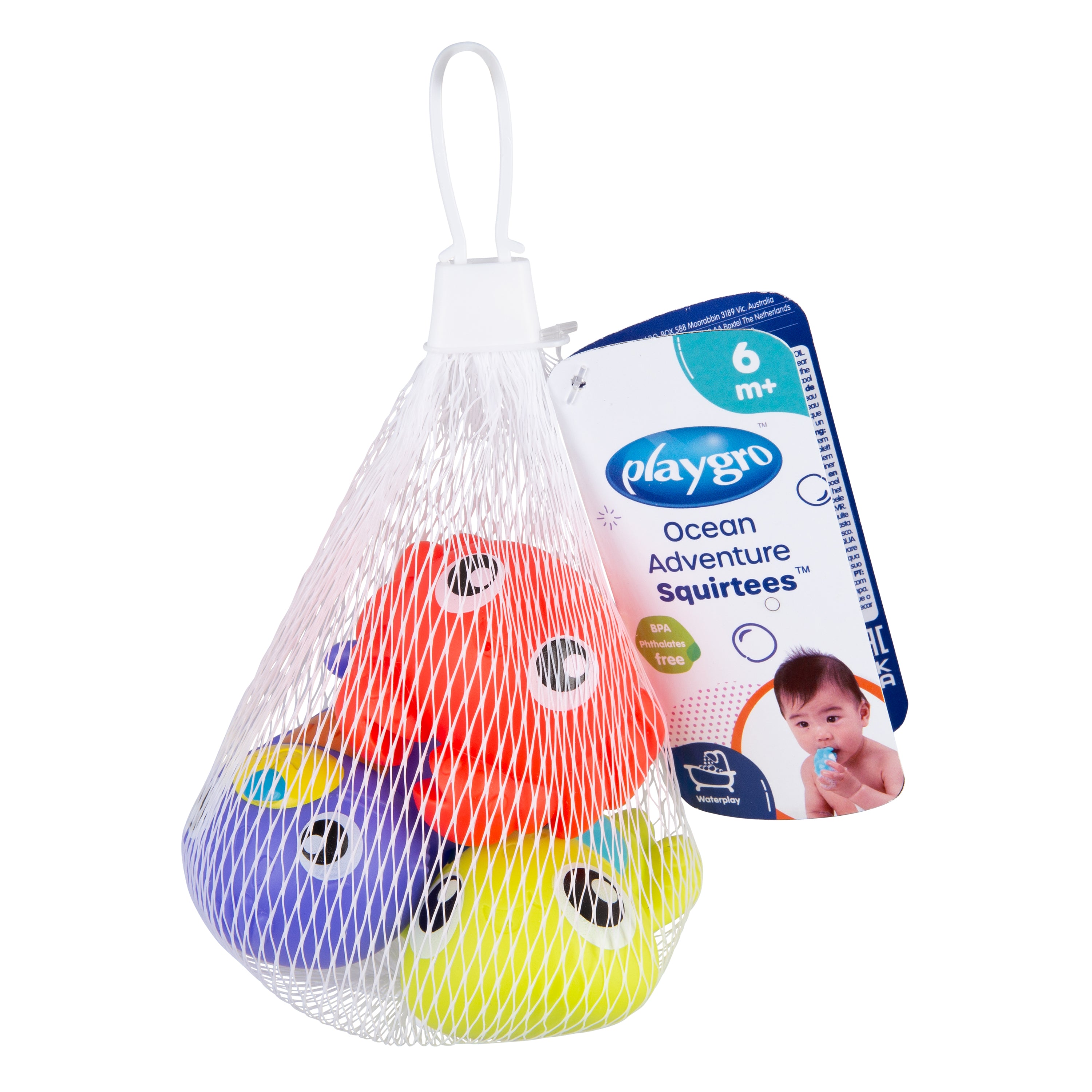 Playgro Ocean Adventures Squirtees